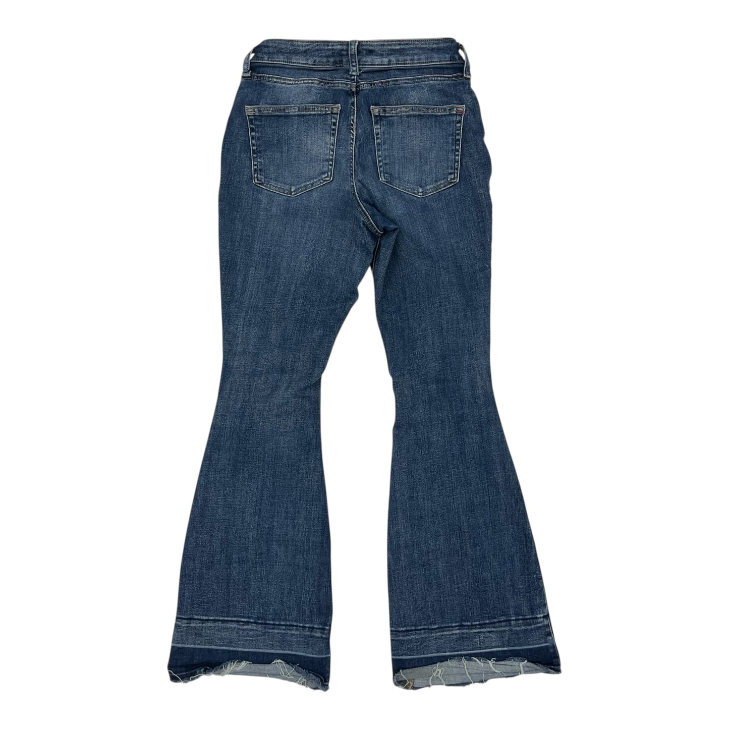 Jeans Flared By Kancan In Blue Denim, Size:4