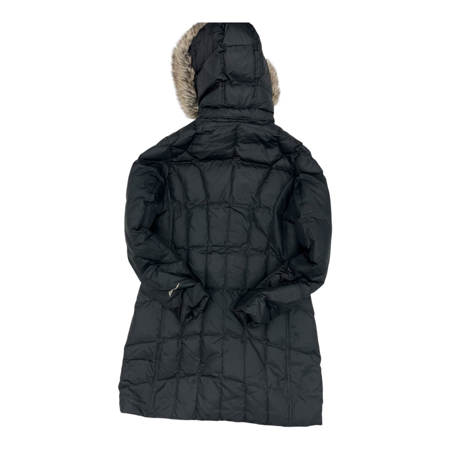 Coat Parka By Eddie Bauer In Black, Size:L
