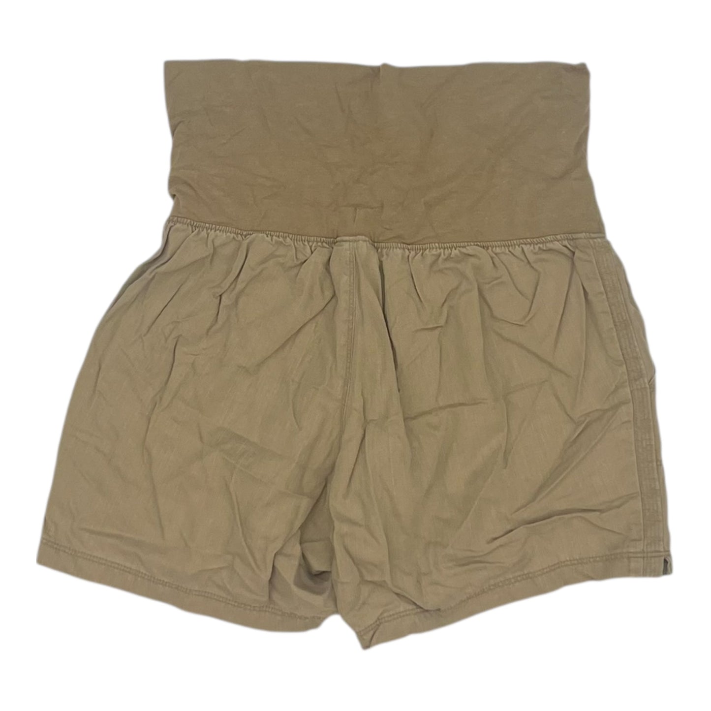Mat Shorts By Isabel Maternity In Tan, Size:S