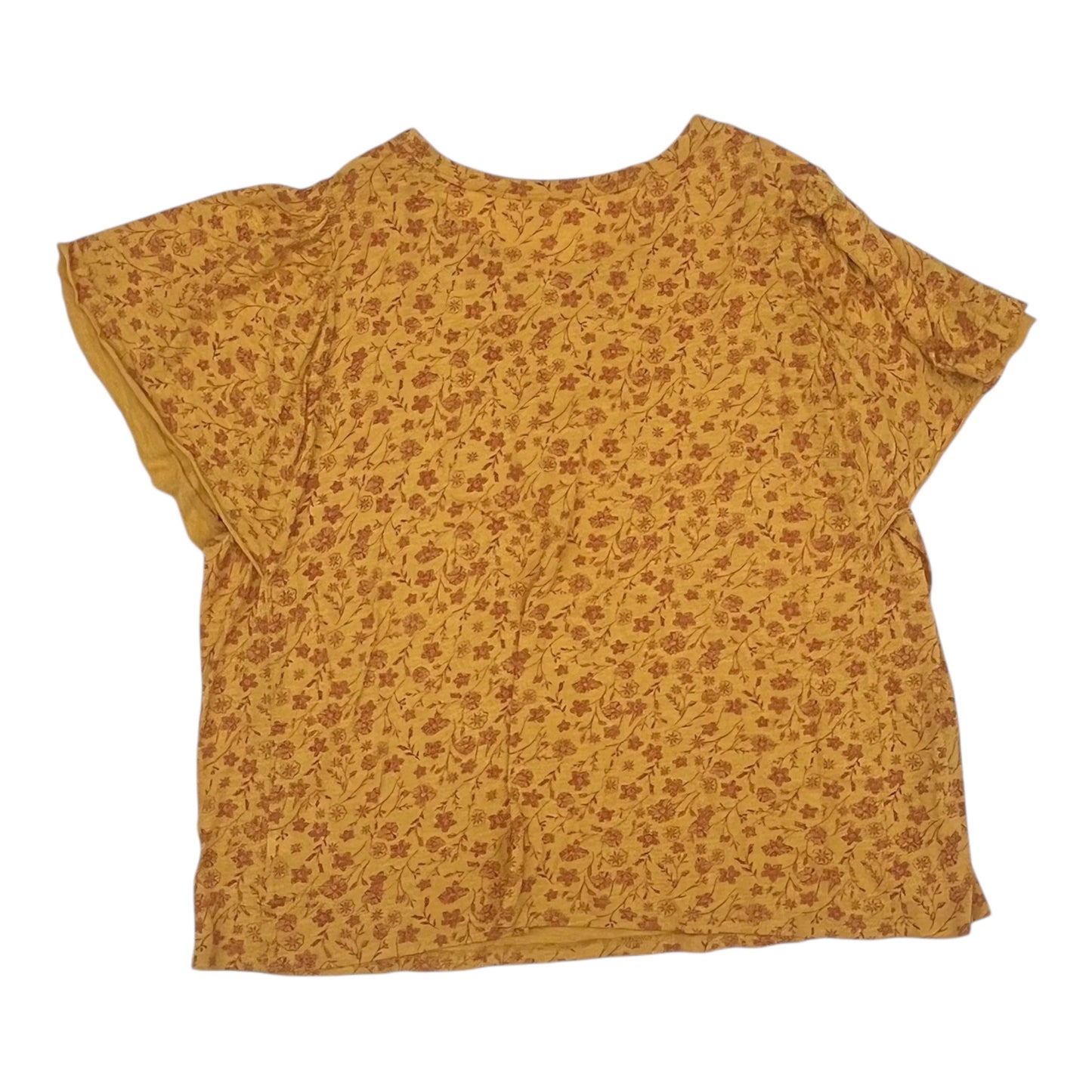 Top Ss By Sonoma In Yellow, Size:2X