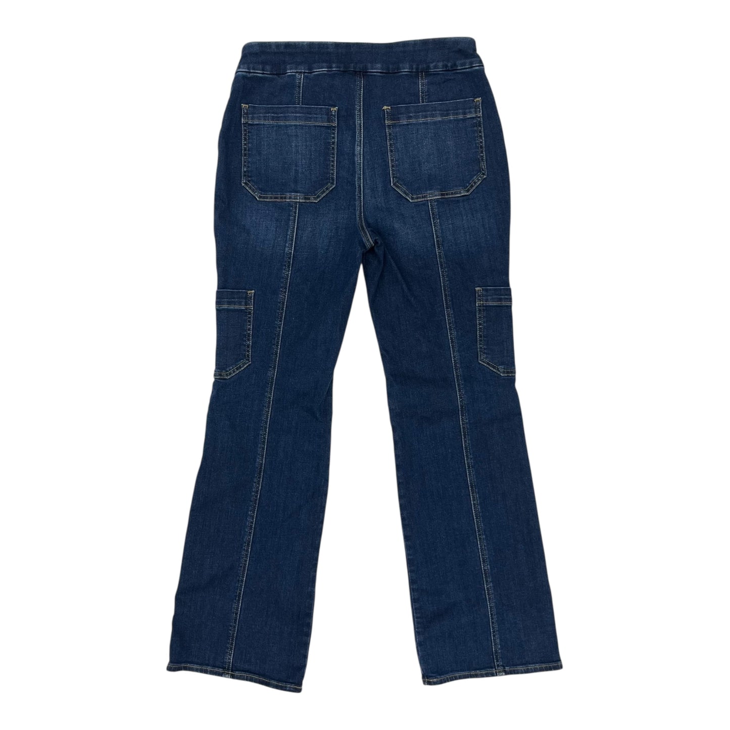 Jeans Boot Cut By Chicos In Blue Denim, Size:6