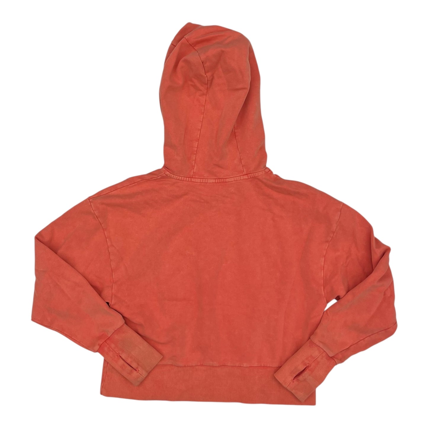 Sweatshirt Hoodie By Joy Lab In Orange, Size:M