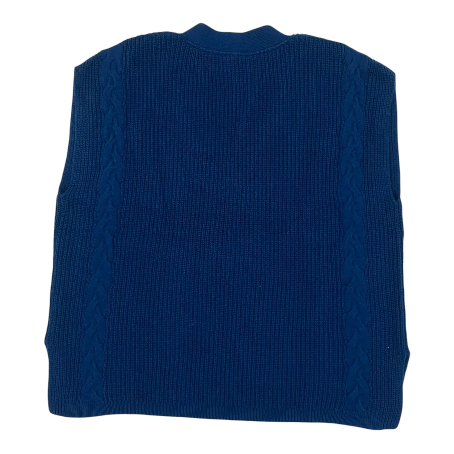 Vest Sweater By J. Jill In Teal, Size:M