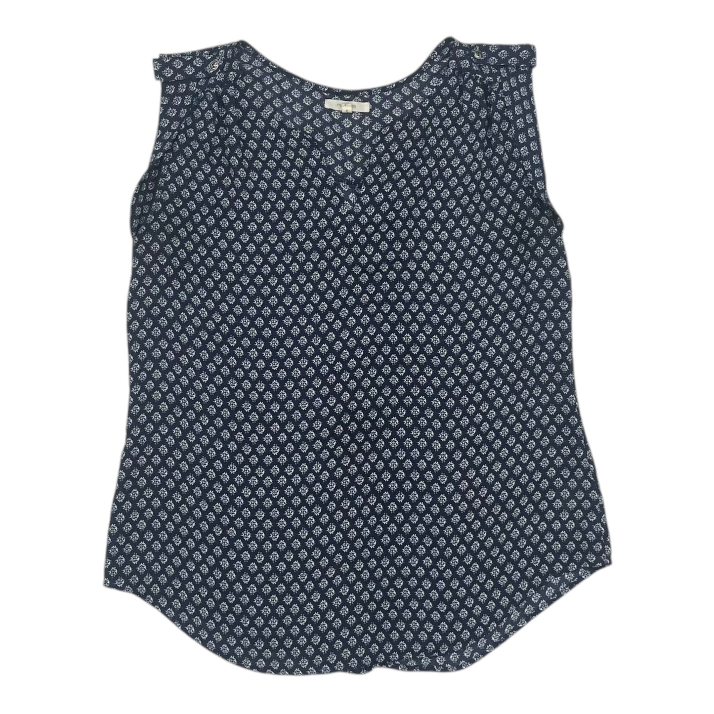 Blouse Sleeveless By Maurices In Blue, Size:S