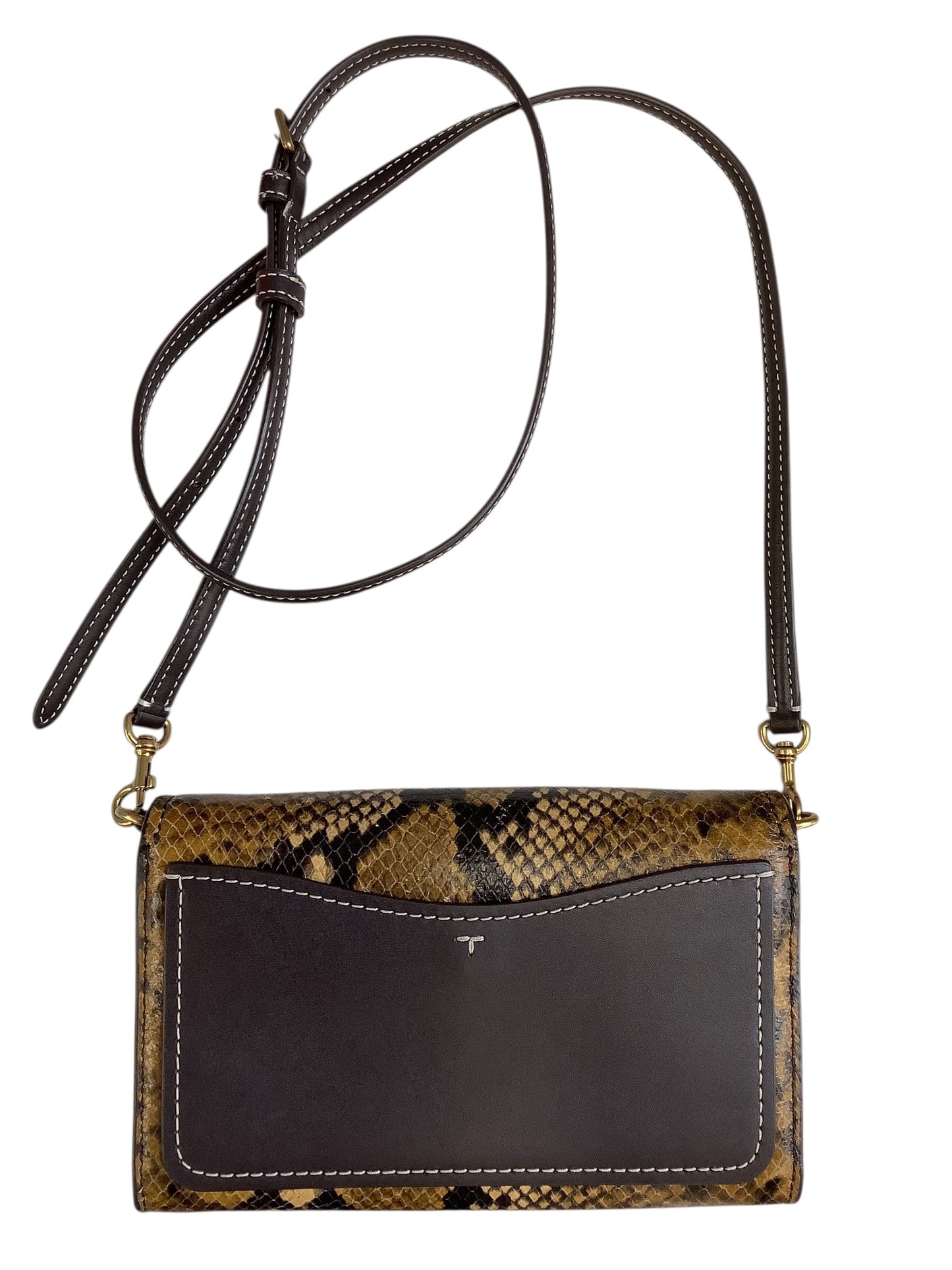 Crossbody Designer By Tory Burch In Animal Print, Size:Small