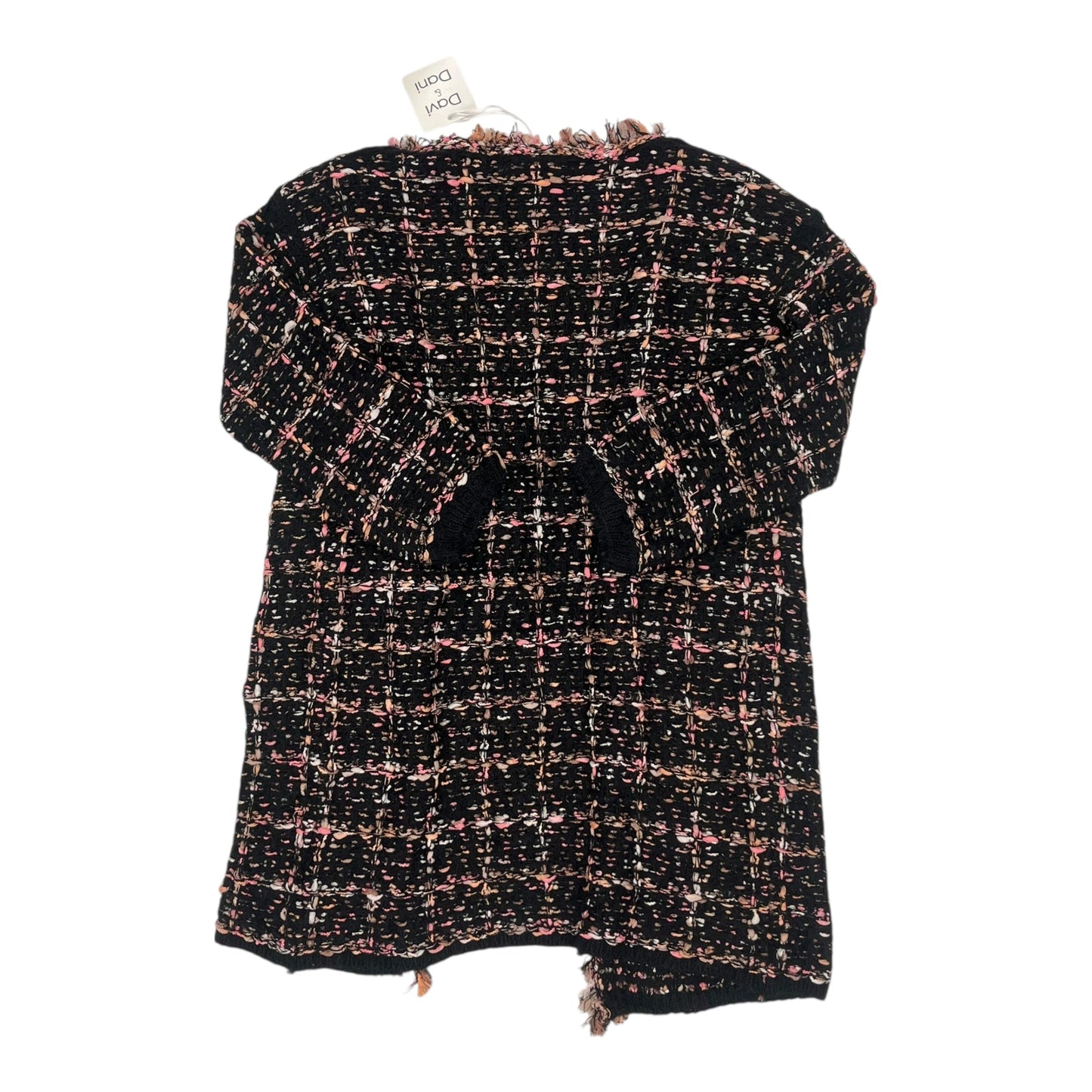 Sweater Cardigan By Davi & Dani In Black, Size:S