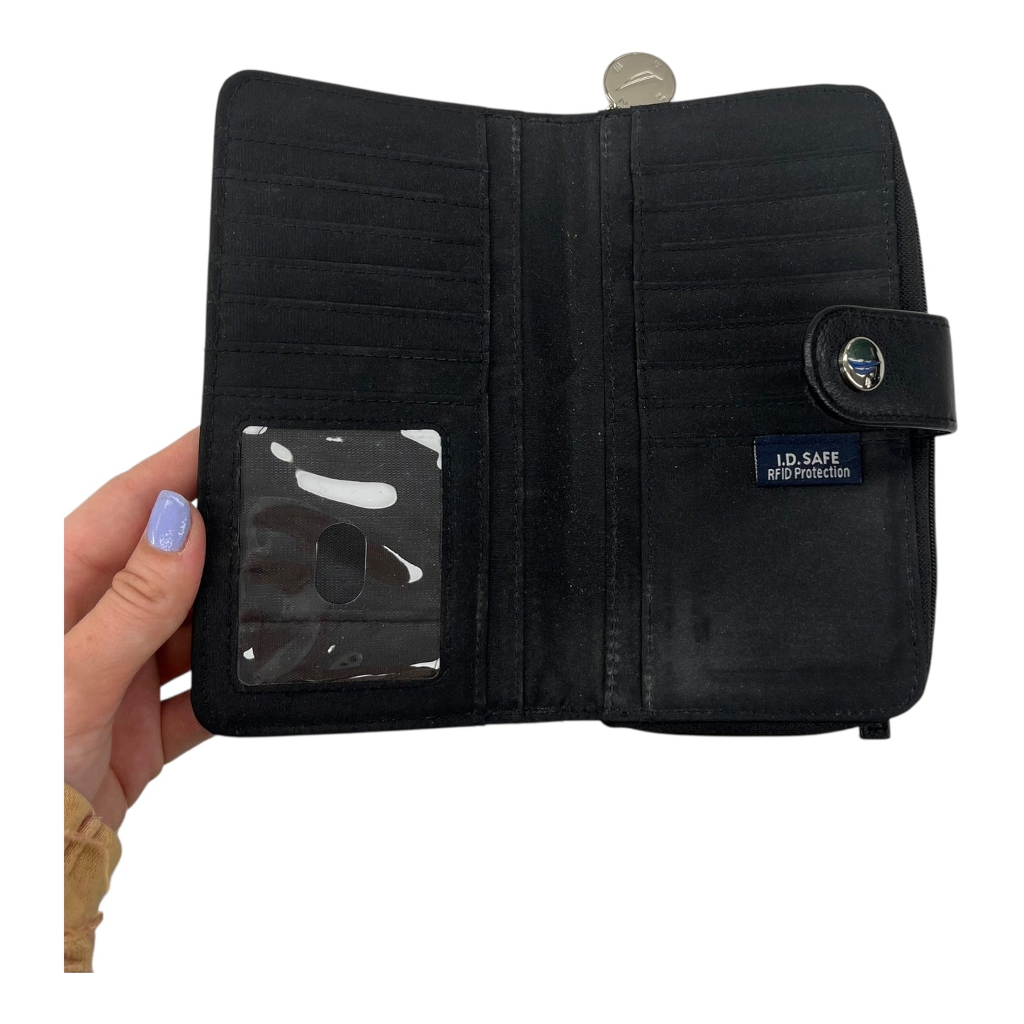 Wallet By Nautica In Black, Size:Medium