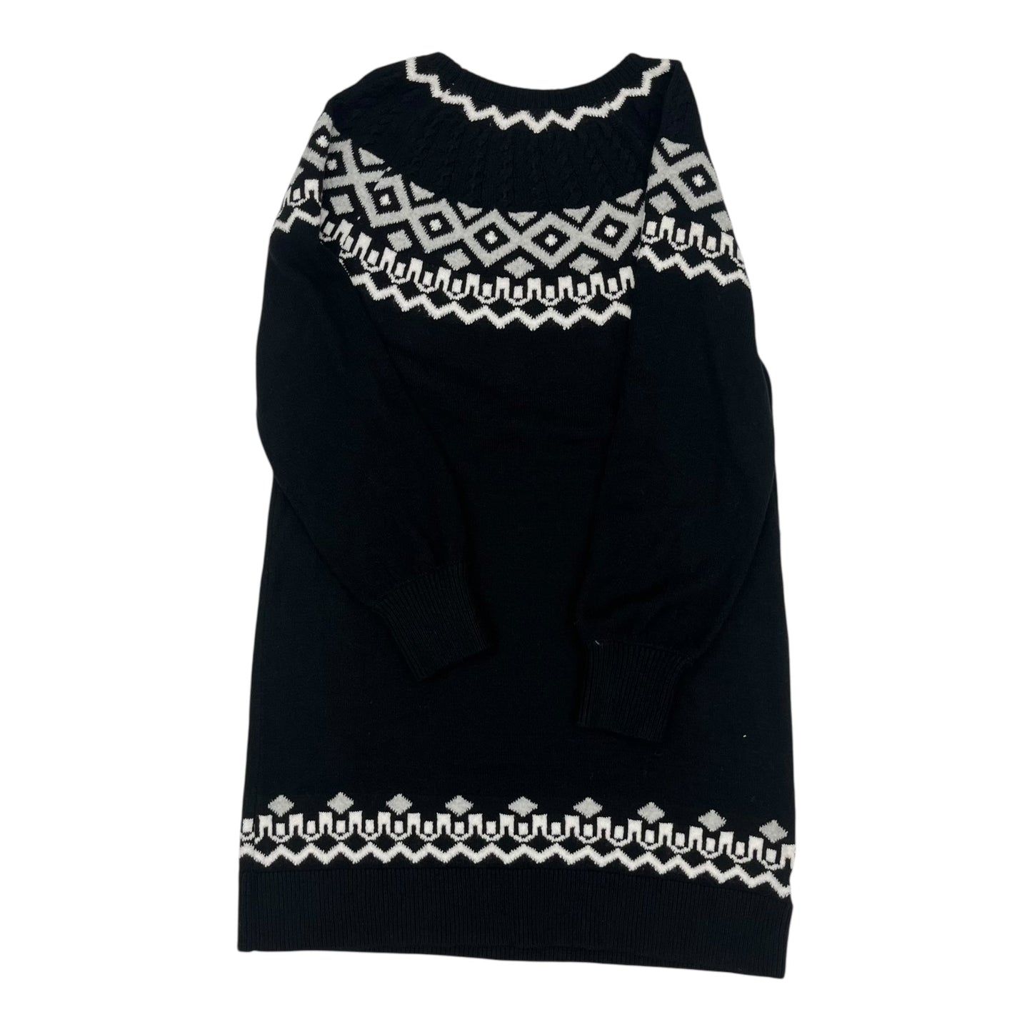 Dress Sweater By Loft In Black, Size:Lp