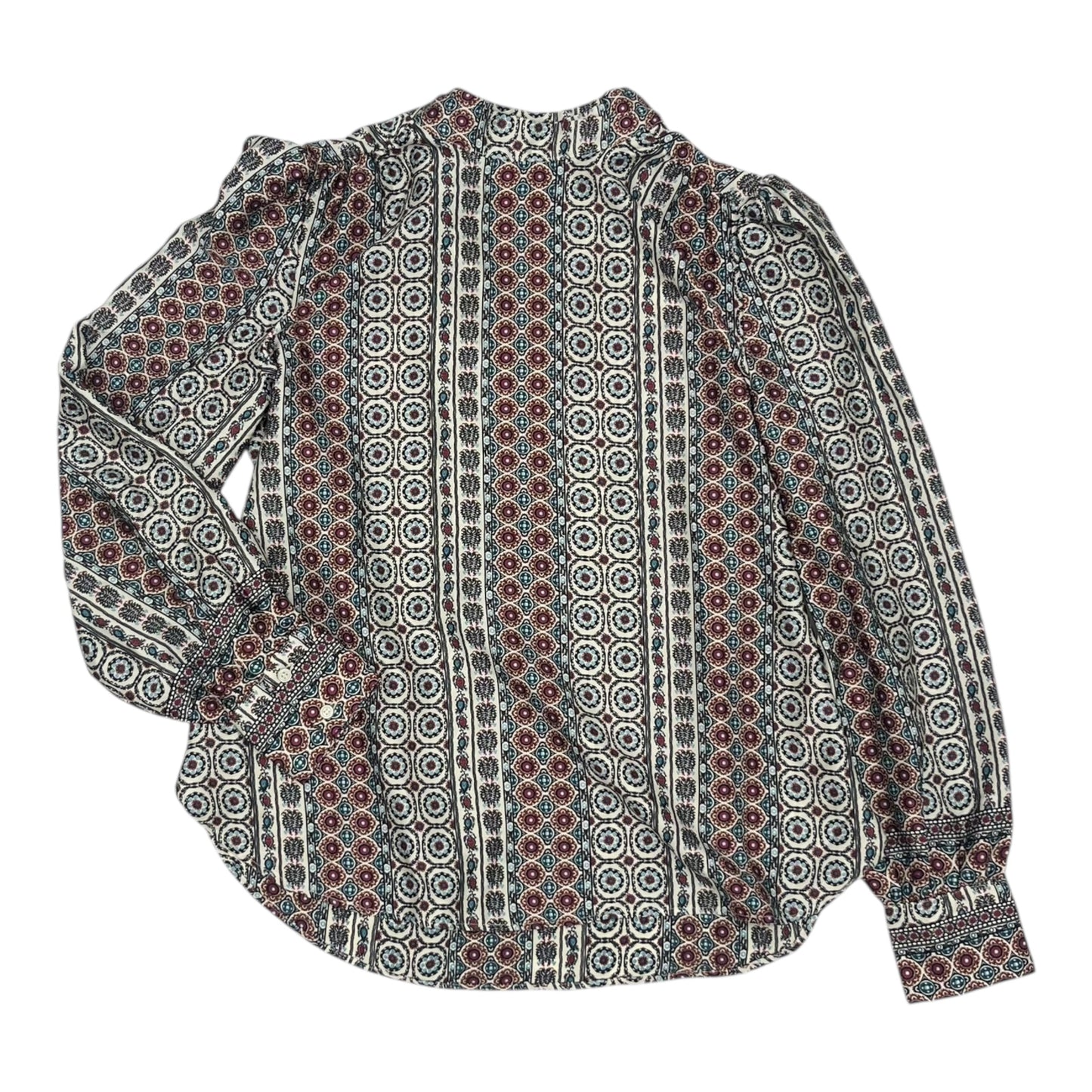 BLOUSE LS by LOFT in MULTI, Size:S
