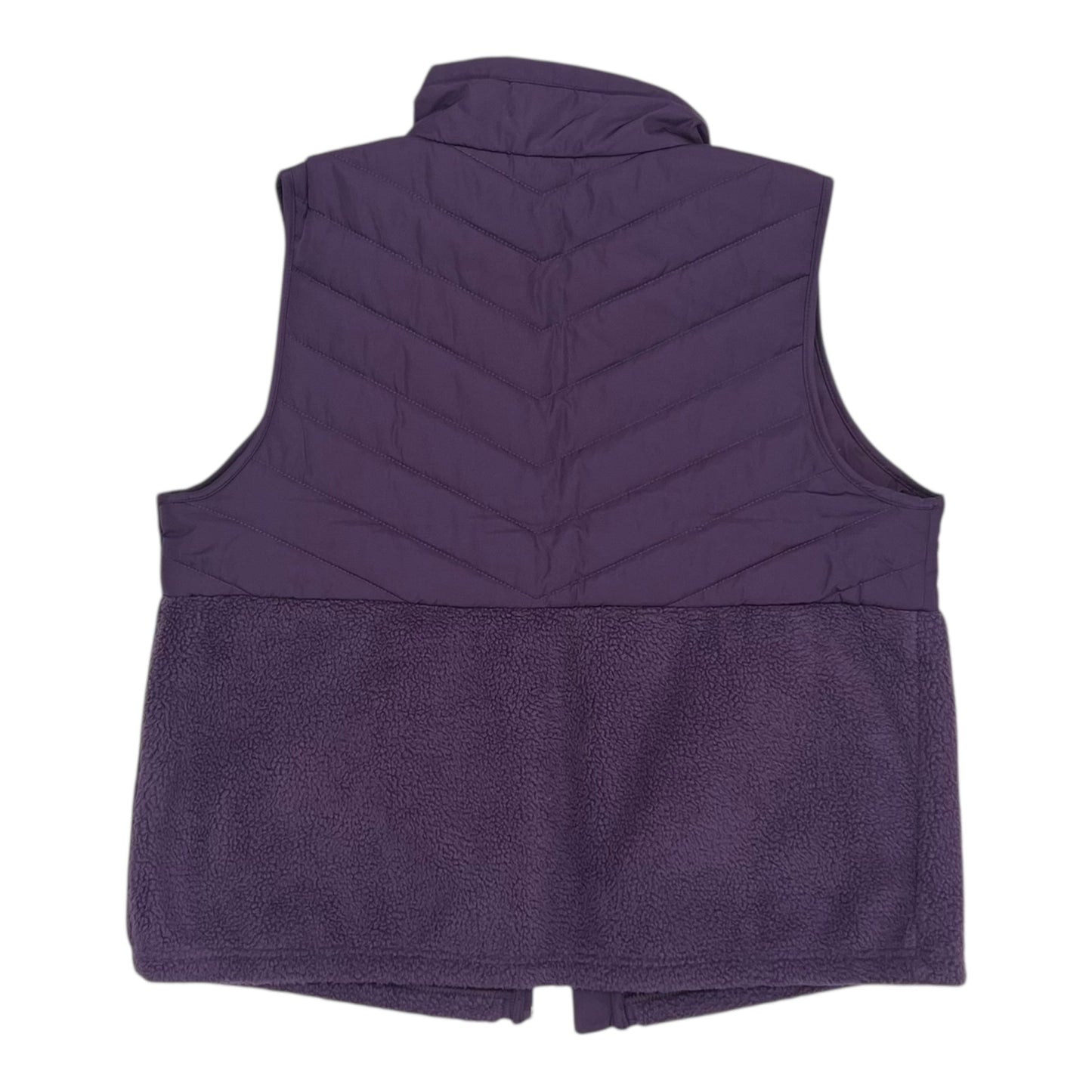 Vest Puffer & Quilted By Clothes Mentor In Purple, Size:L
