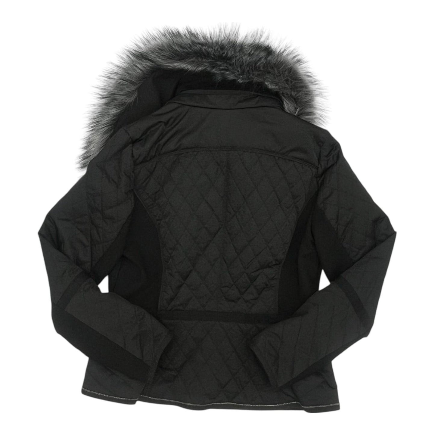 Jacket Puffer & Quilted By White House Black Market In Black, Size:M