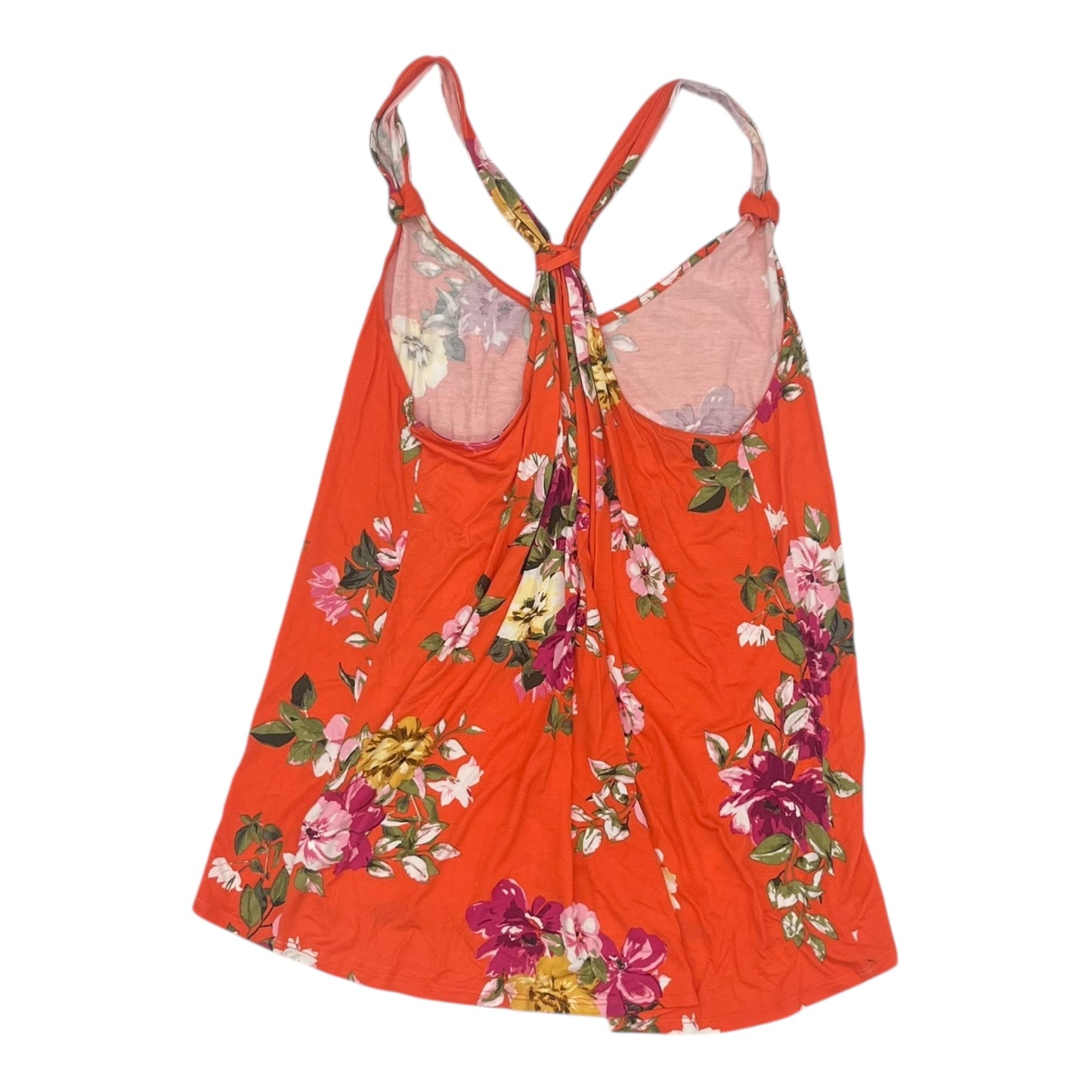 Top Sleeveless By Maurices In Orange, Size:1X