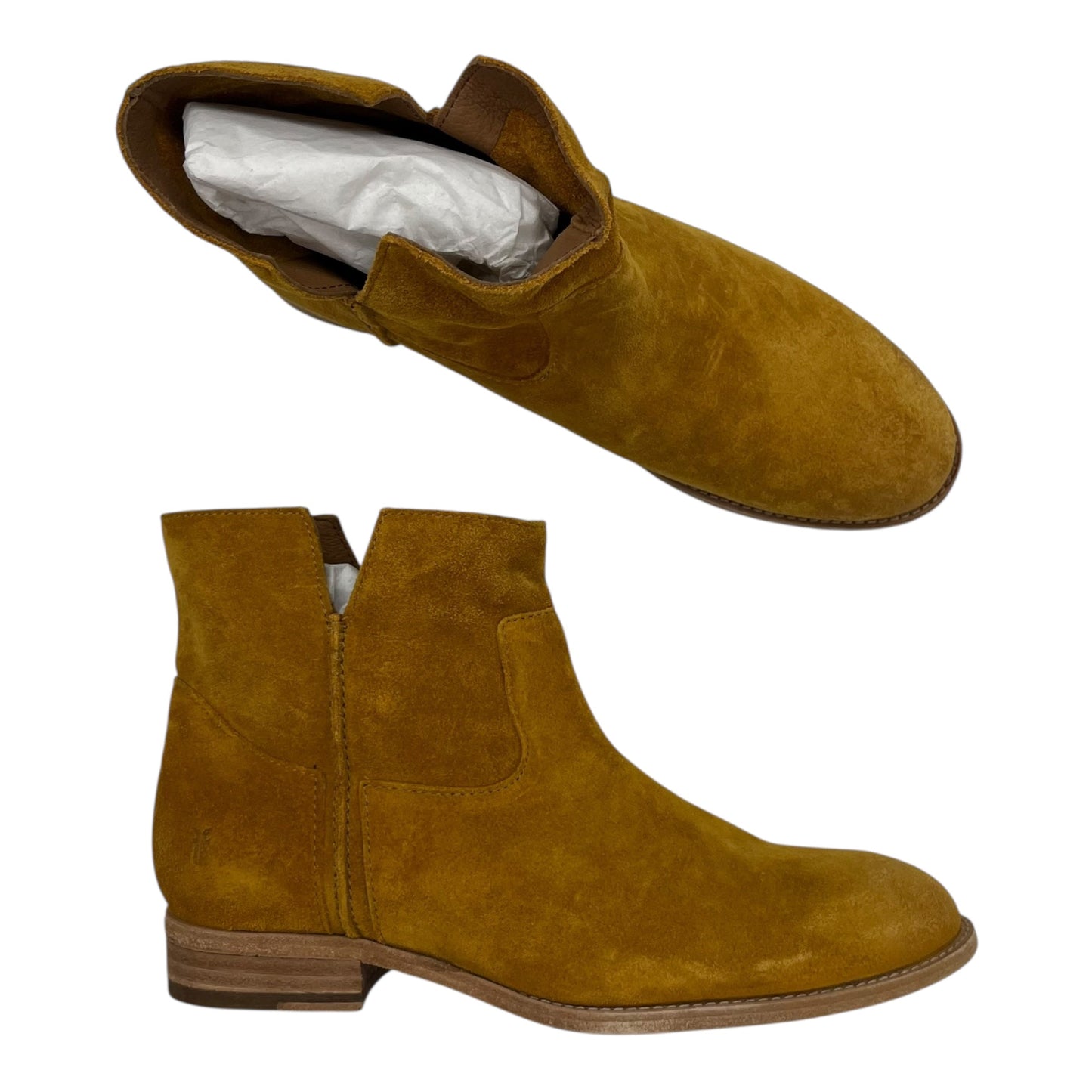 Boots Designer By Frye In Brown, Size:8.5