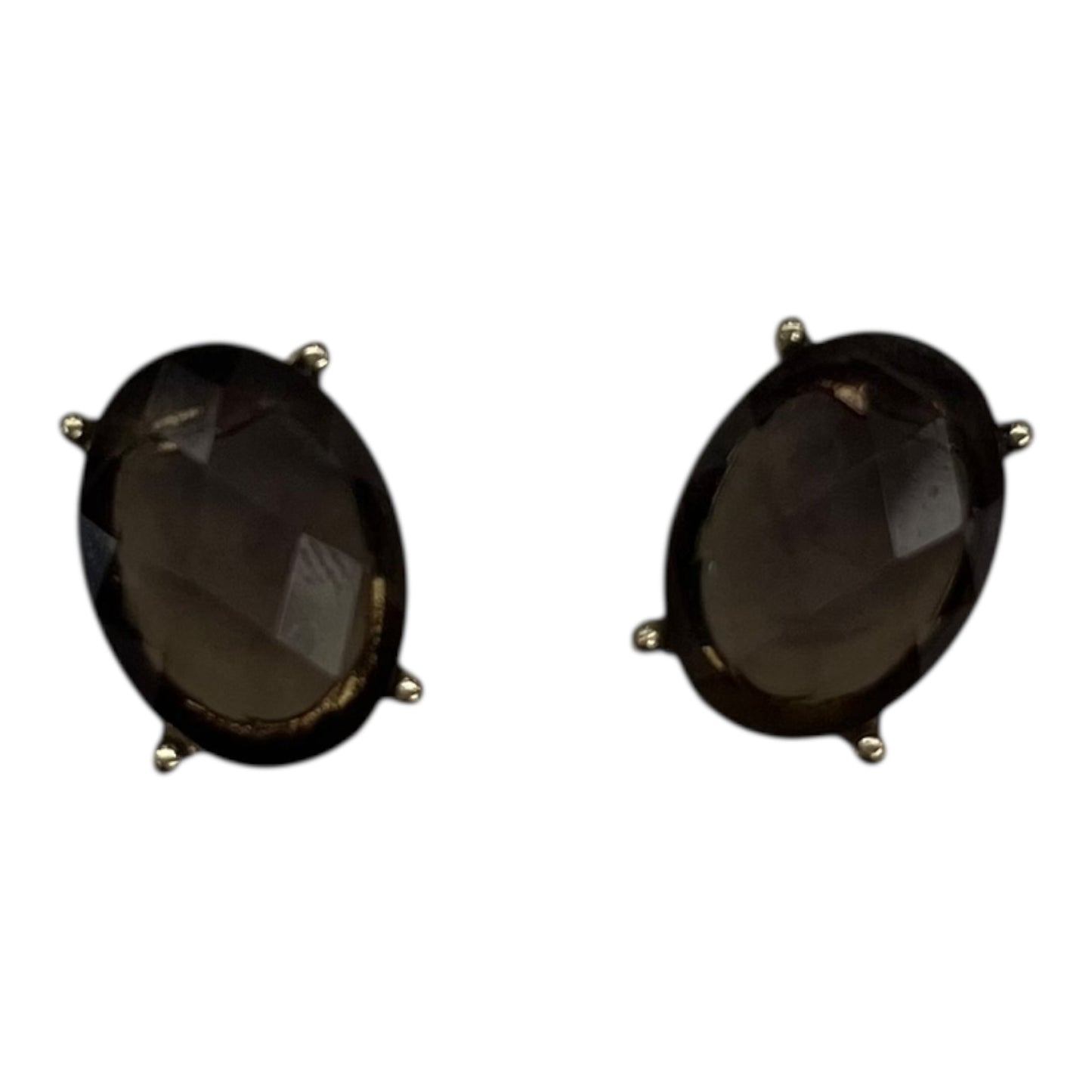 EARRINGS STUD by CLOTHES MENTOR In BROWN