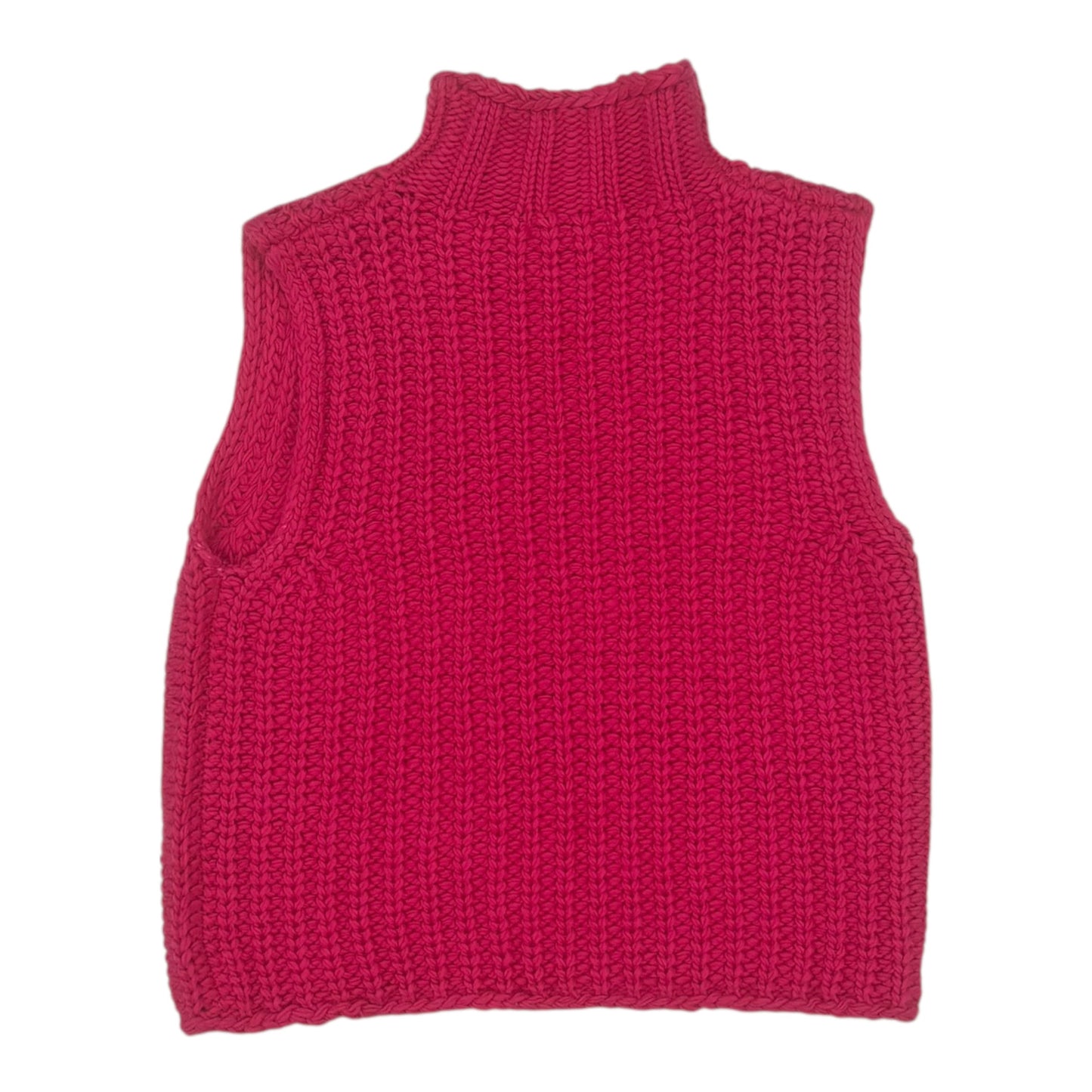 Vest Sweater By En Saison In Pink, Size:M