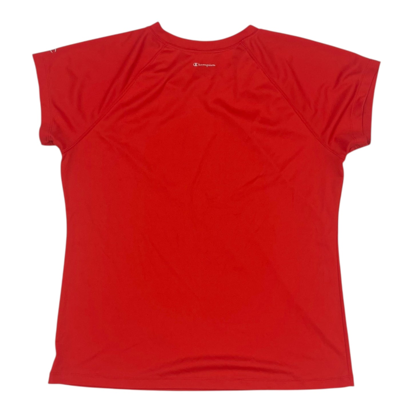 ATHLETIC TOP SS by CHAMPION In RED, Size: 2X