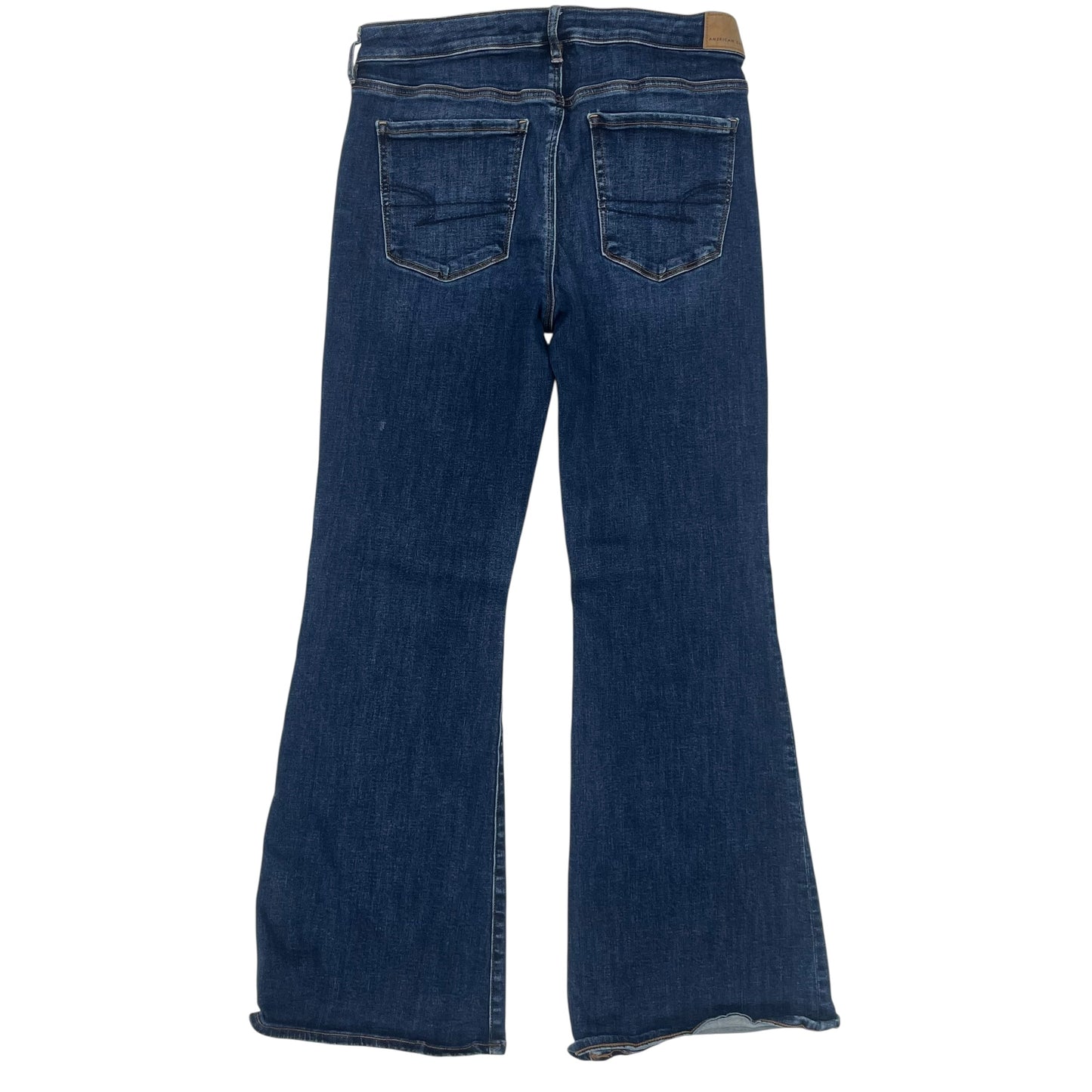 Jeans Flared By American Eagle In Blue Denim, Size:12