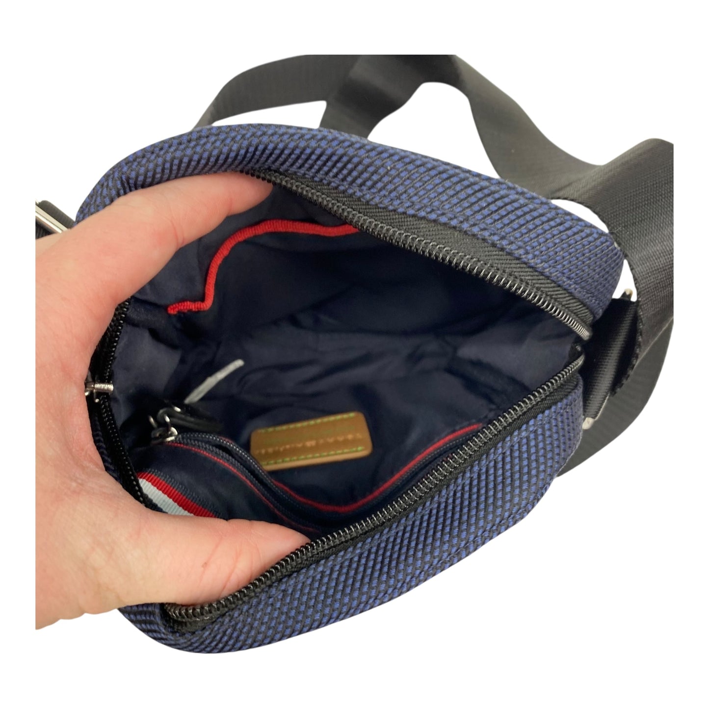 Crossbody By Tommy Hilfiger In Navy, Size:Small