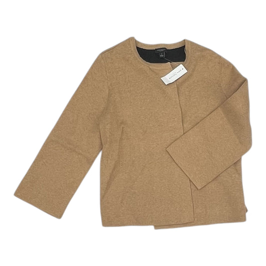 Sweater Cardigan By Ann Taylor In Black & Brown, Size:M