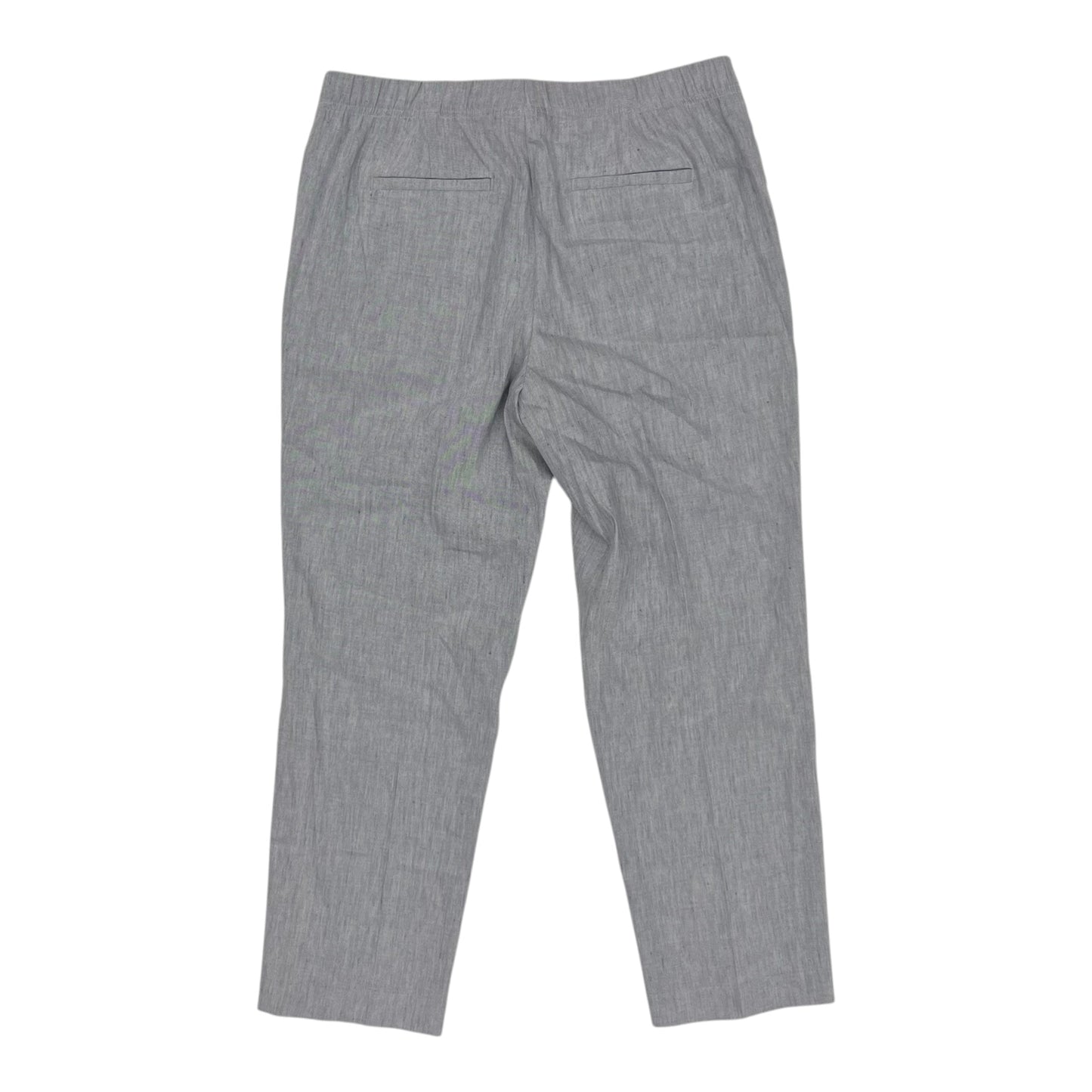 Pants Linen By J. Jill In Grey, Size:M