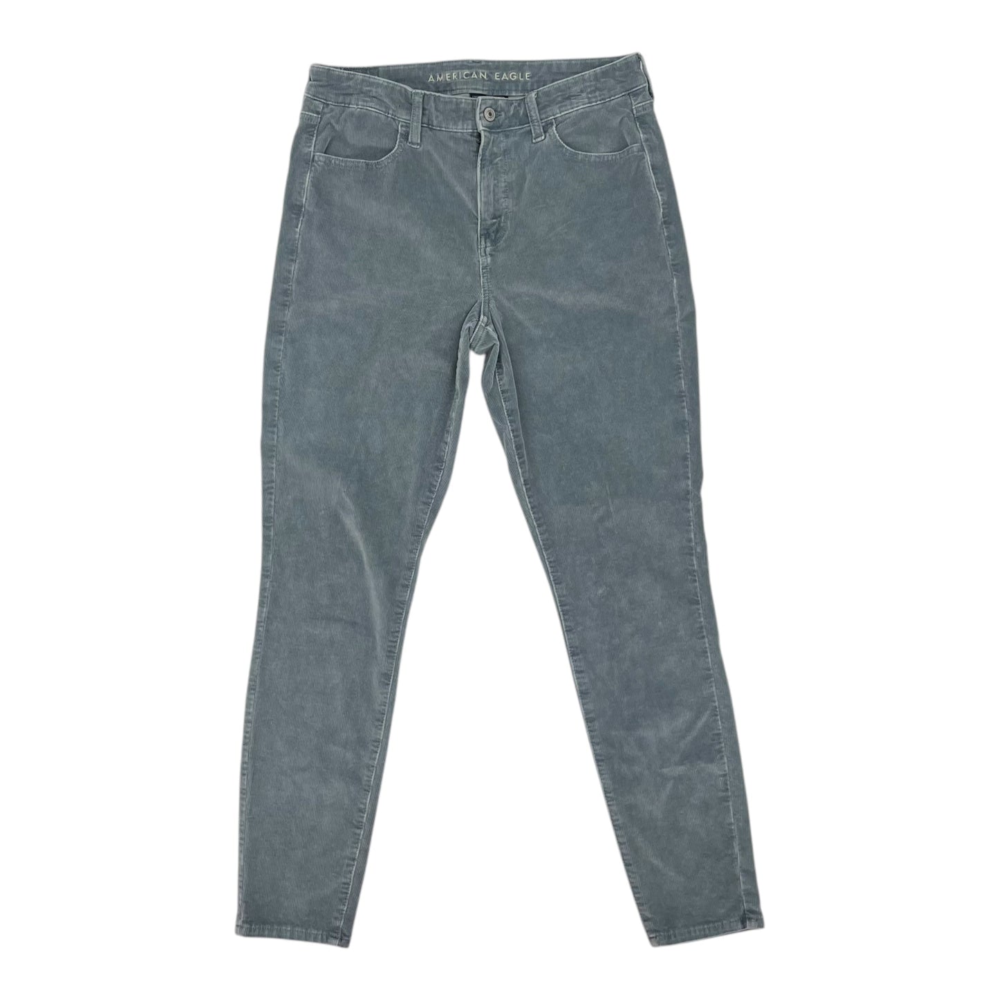 Pants Corduroy By American Eagle In Blue, Size:10