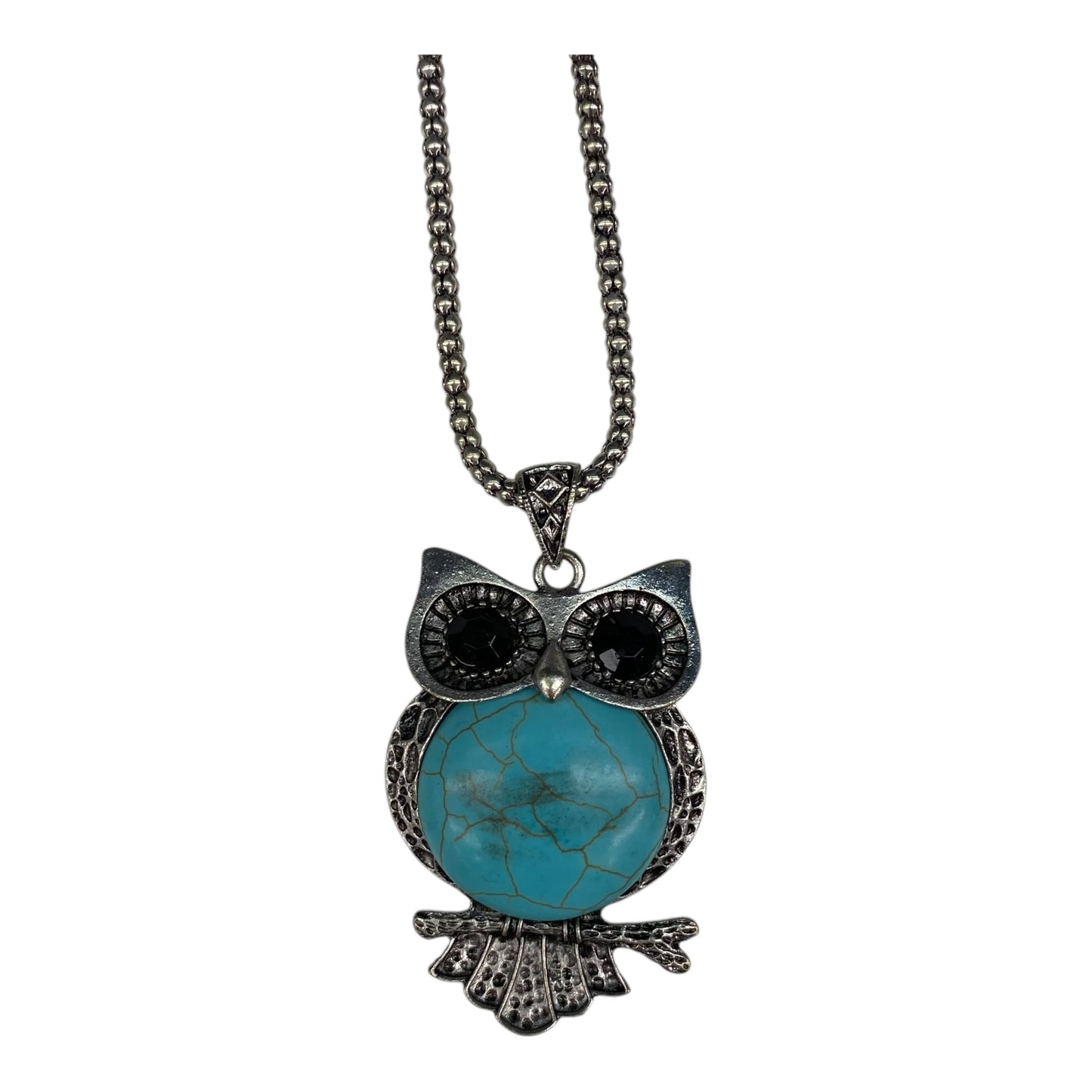 Necklace Set By Cmf In Blue & Silver, Size:02 Piece Set