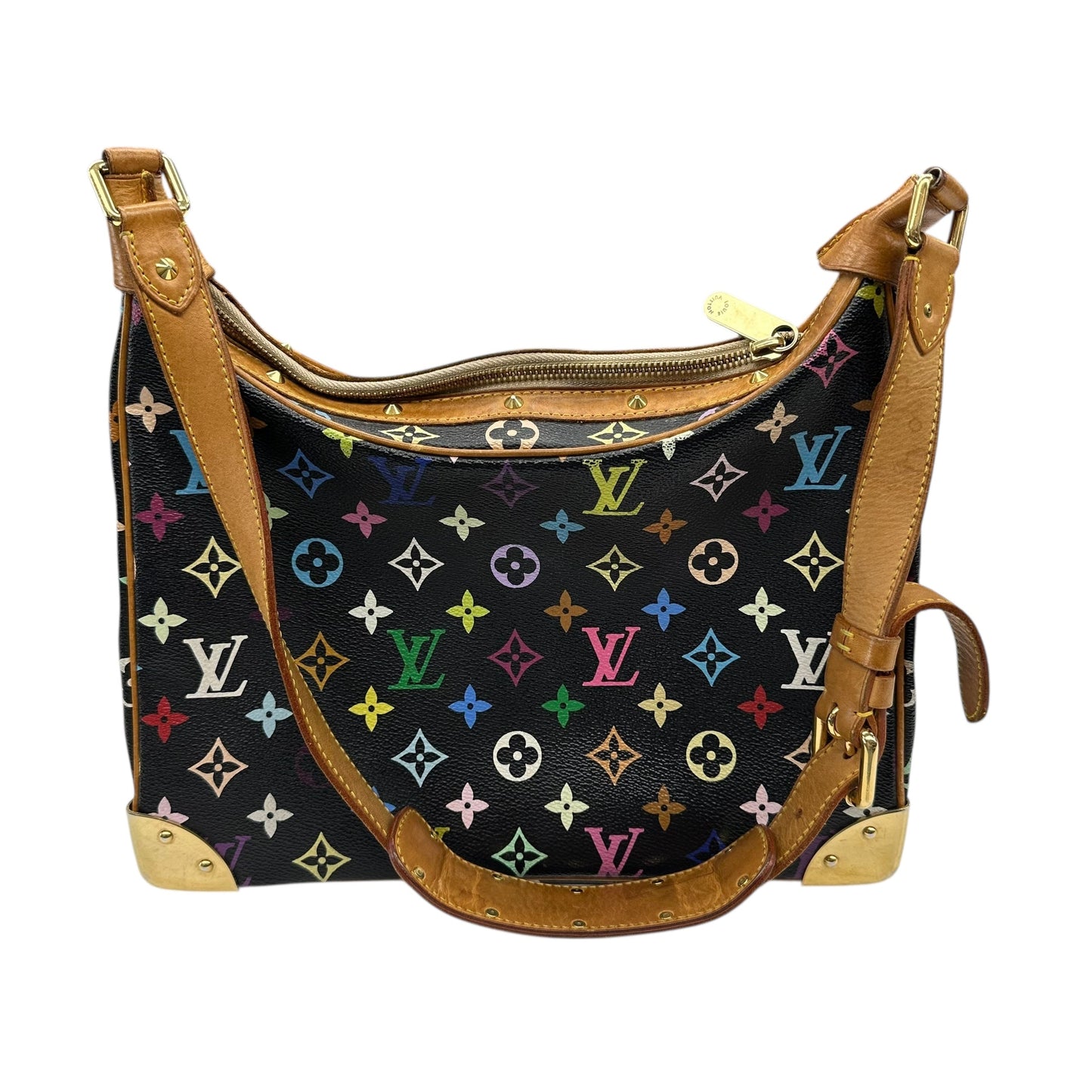 Handbag Luxury Designer By Louis Vuitton In Multi, Size:Medium