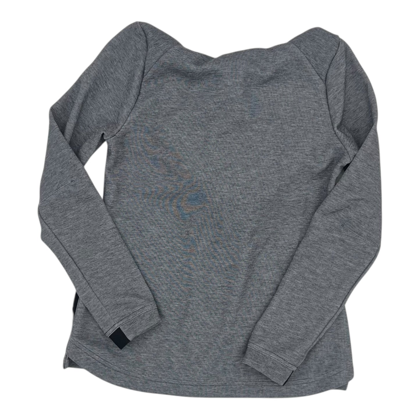 Athletic Jacket By Nike Apparel In Grey, Size:S