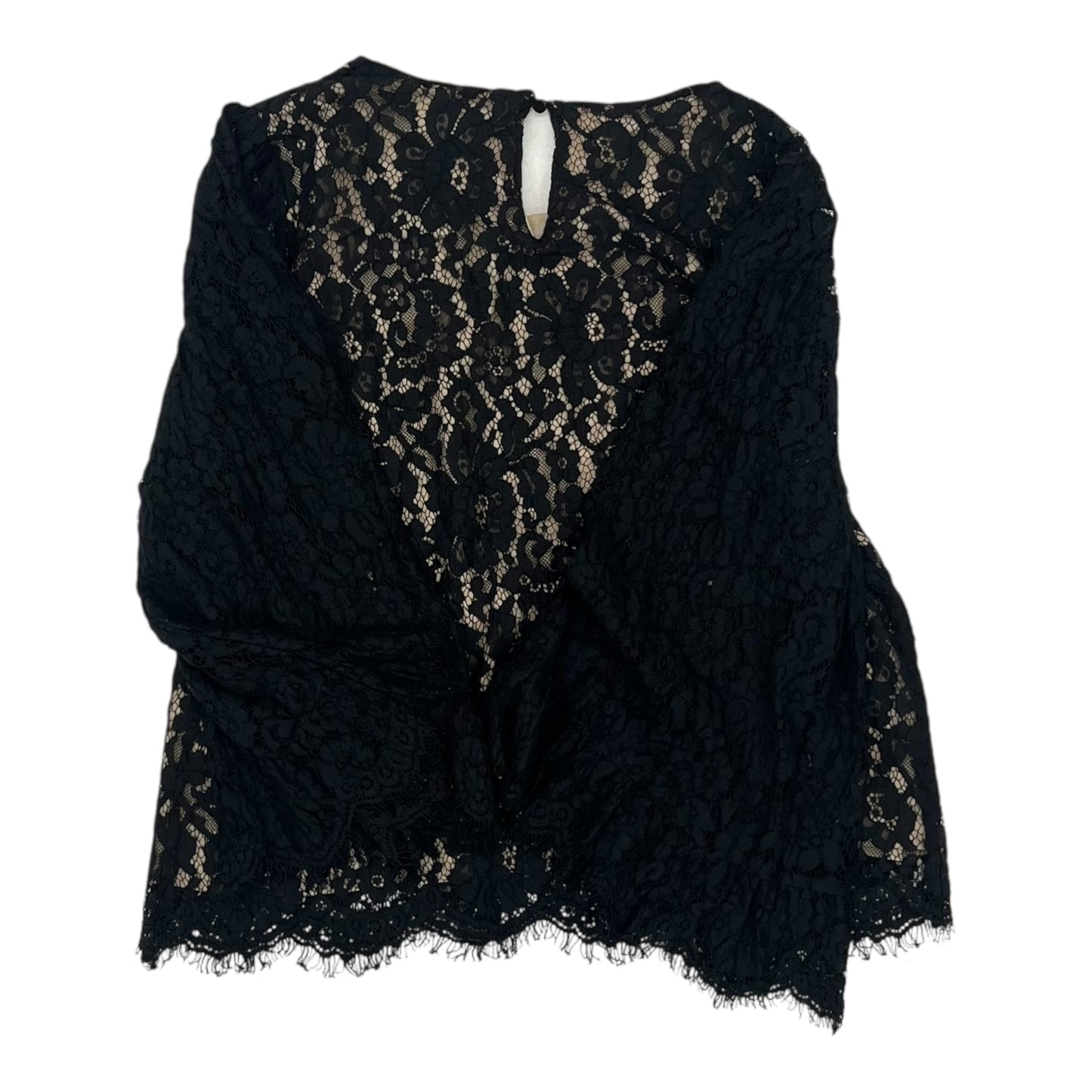 BLOUSE LS by ROSE AND OLIVE In BLACK, Size: XL