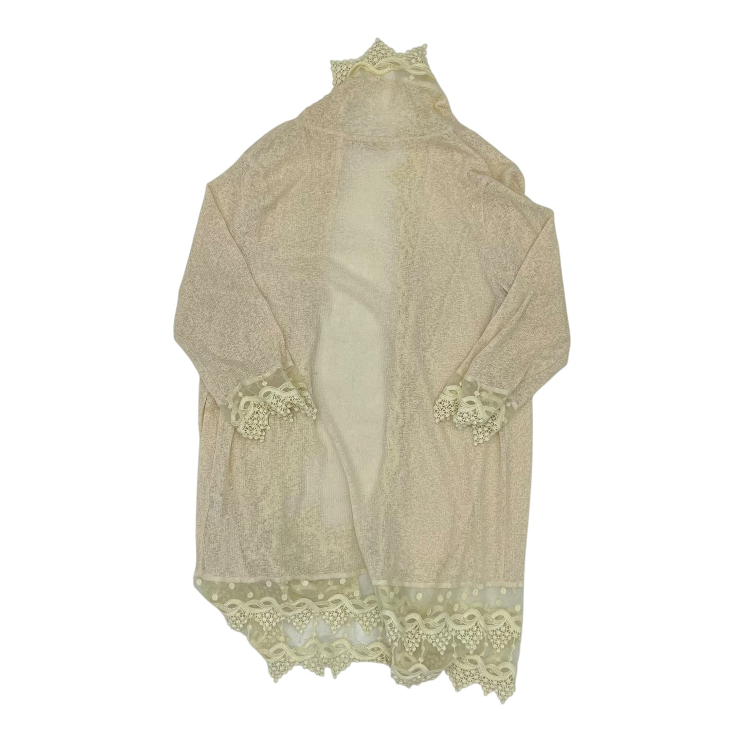 Cardigan By Lady Noiz In Cream, Size:M