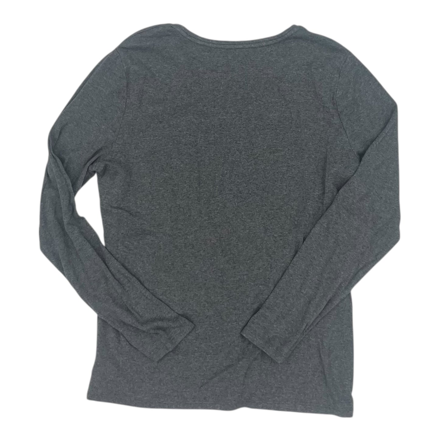 Top Ls Basic By A New Day In Grey, Size:Xxl