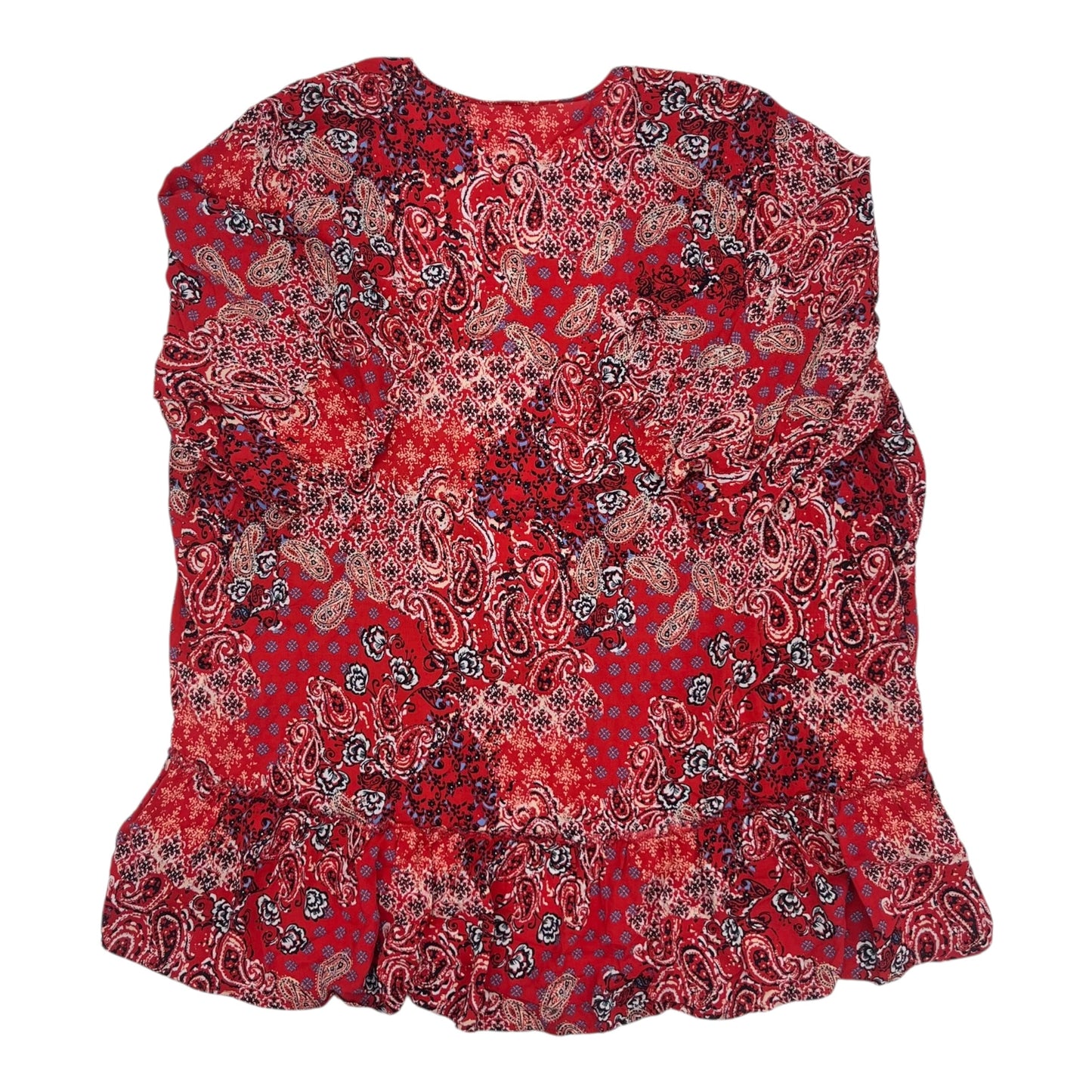 Kimono By Maurices In Red, Size:3X