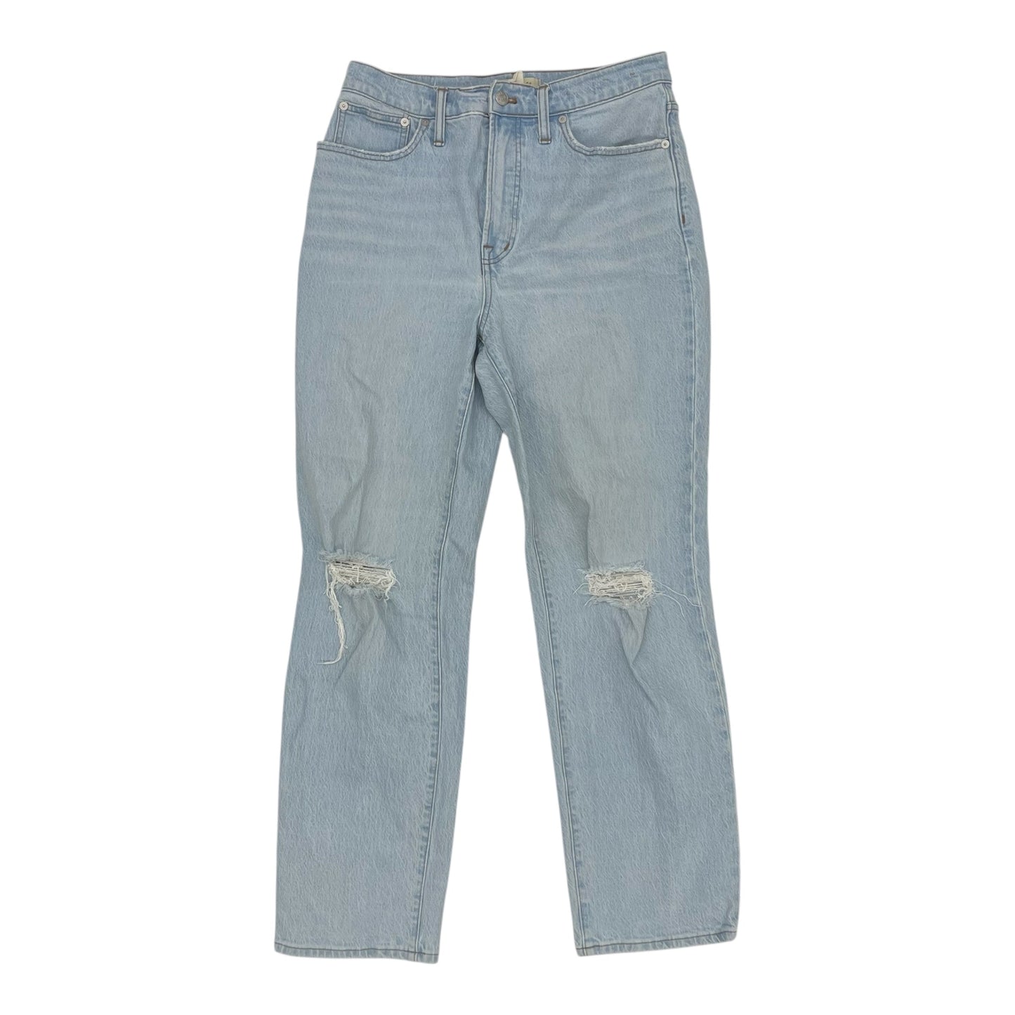 Jeans Straight By Madewell In Blue Denim, Size:6