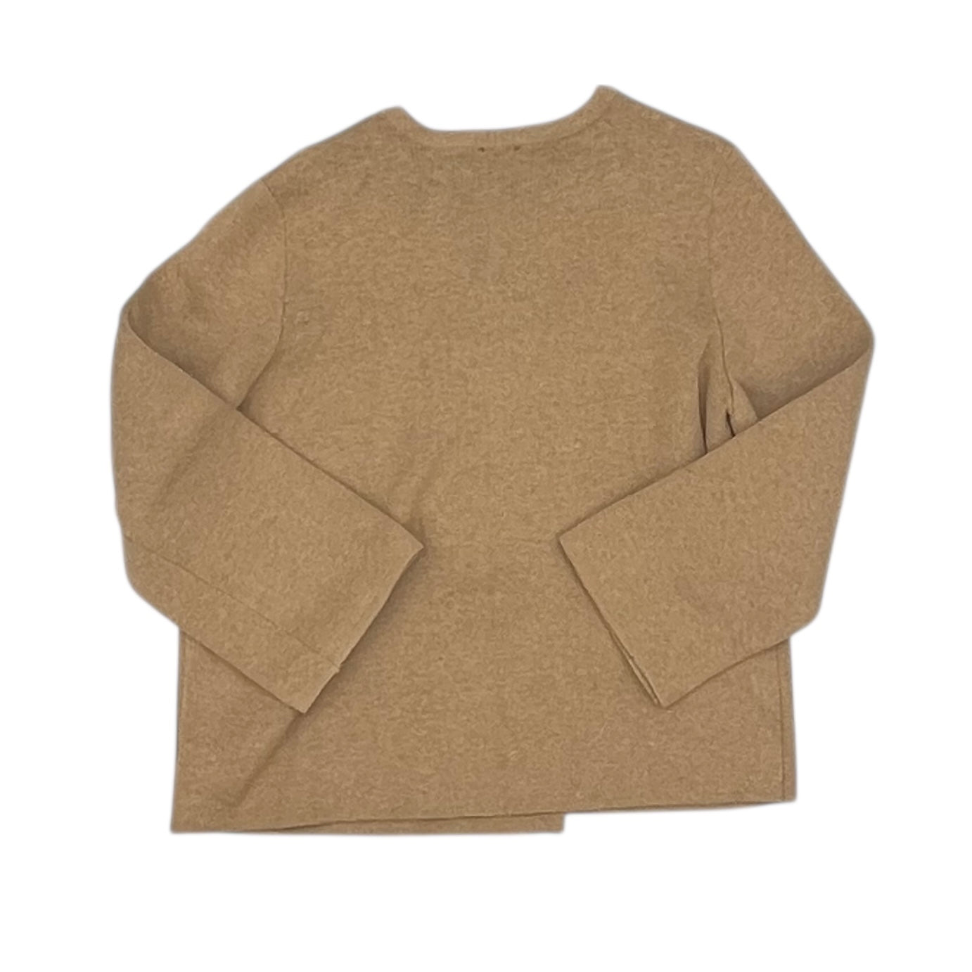 Sweater Cardigan By Ann Taylor In Black & Brown, Size:M