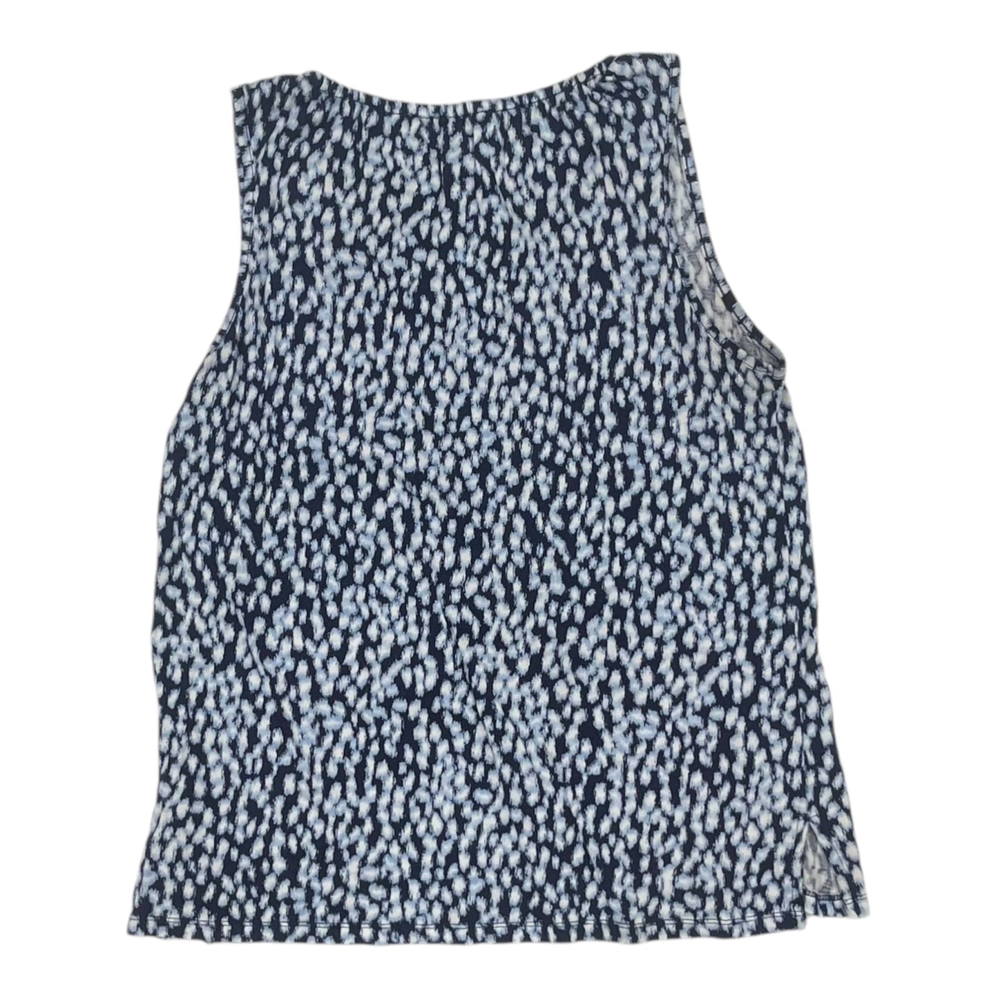 Top Sleeveless Designer By Michael Kors In Blue, Size:M