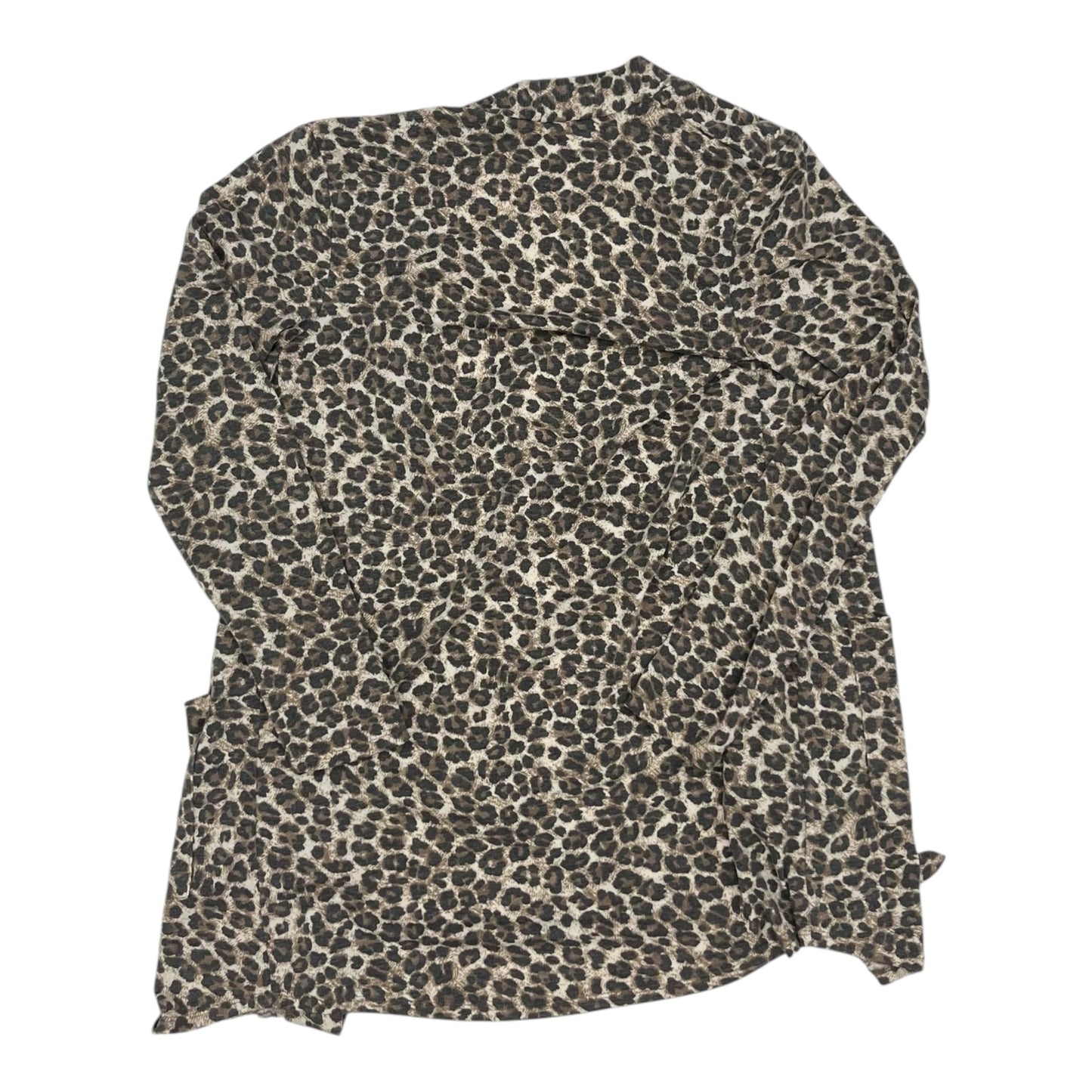 Cardigan By Zenana In Leopard Print, Size:S
