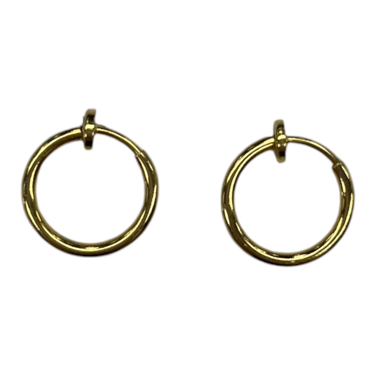 Earrings Clip By Clothes Mentor In Gold