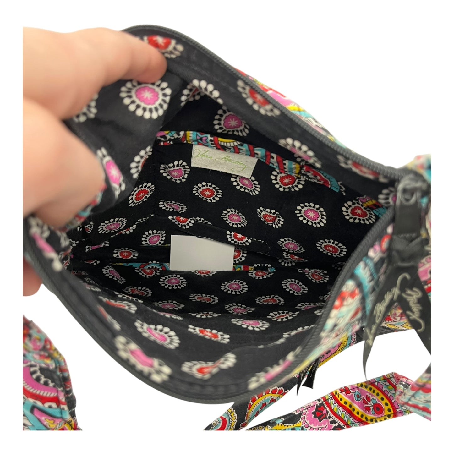 Crossbody By Vera Bradley In Black, Size:Medium