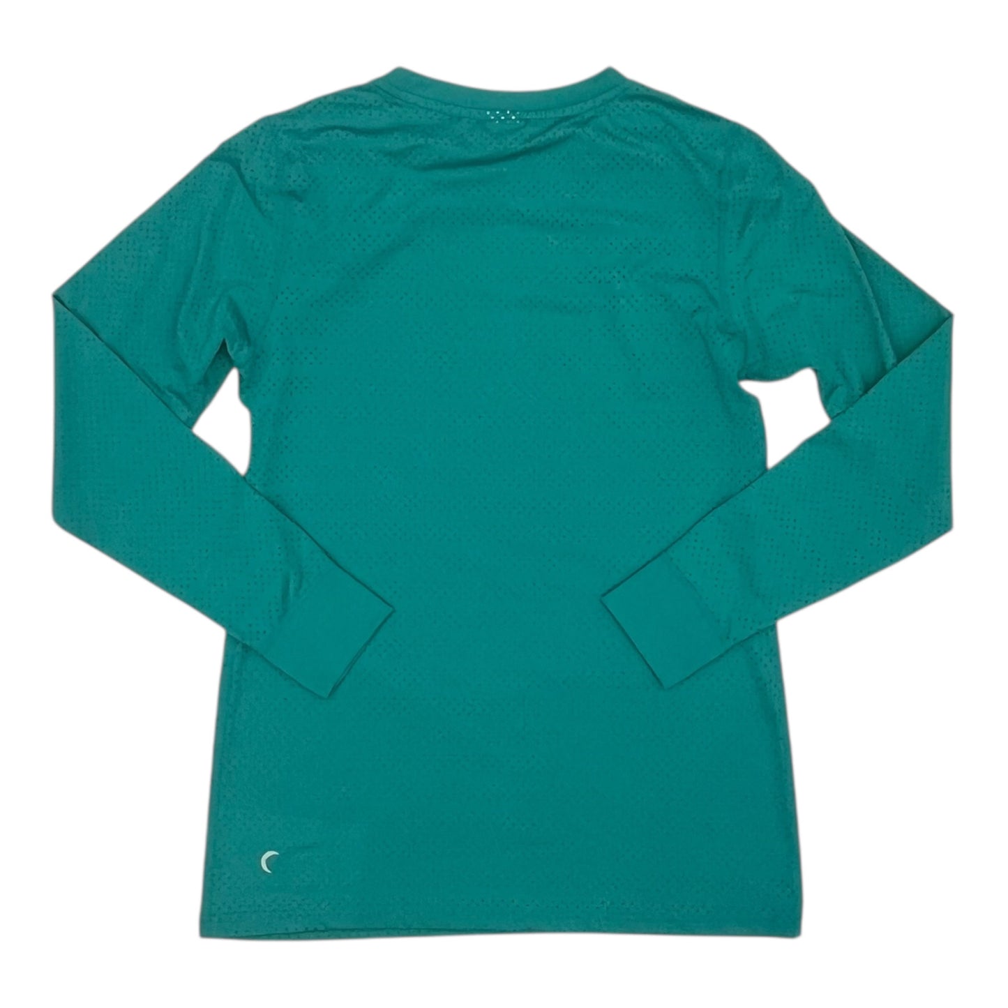 Athletic Top Ls Crewneck By Zyia In Teal, Size:M