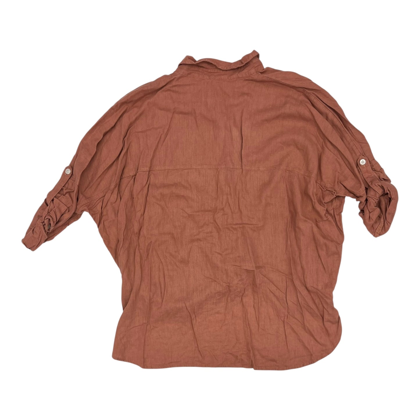 Top Ls By American Eagle In Orange, Size:Xs