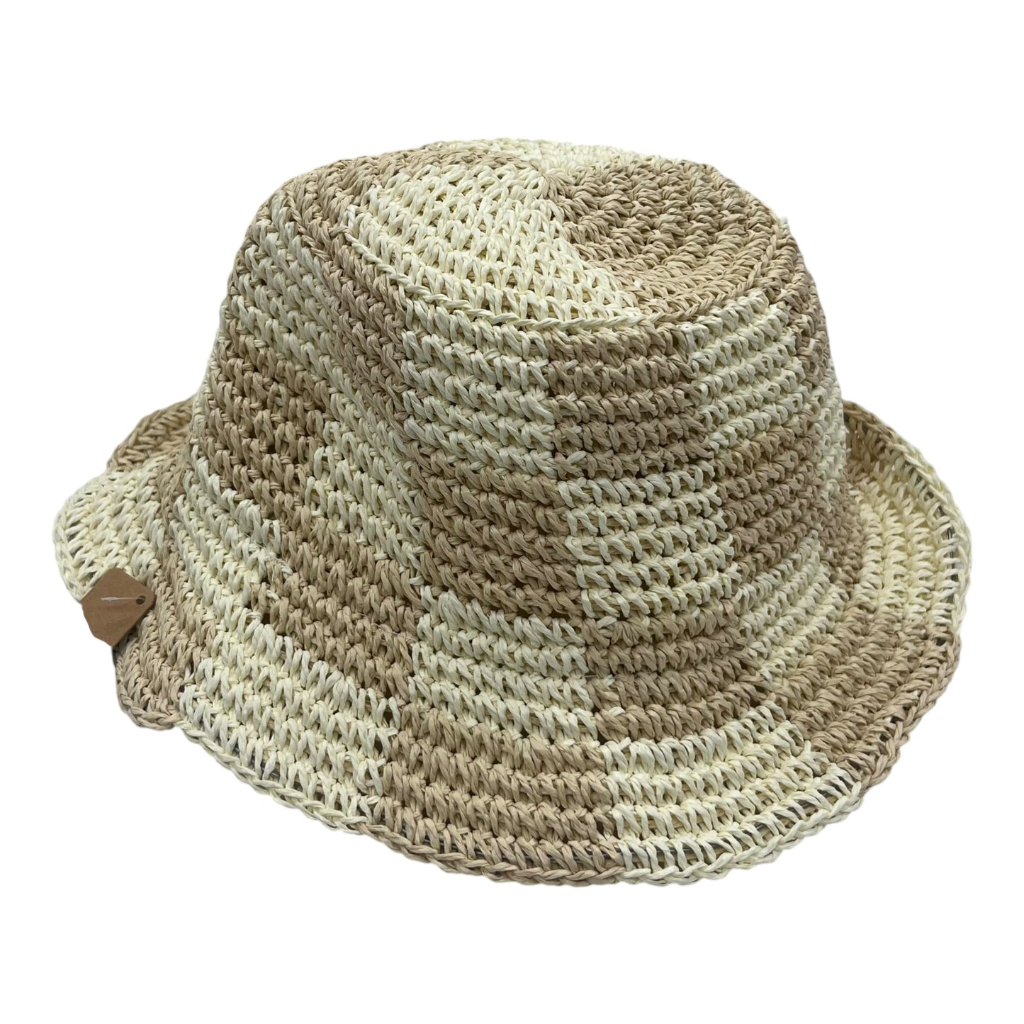 Hat Bucket By Clothes Mentor In Beige