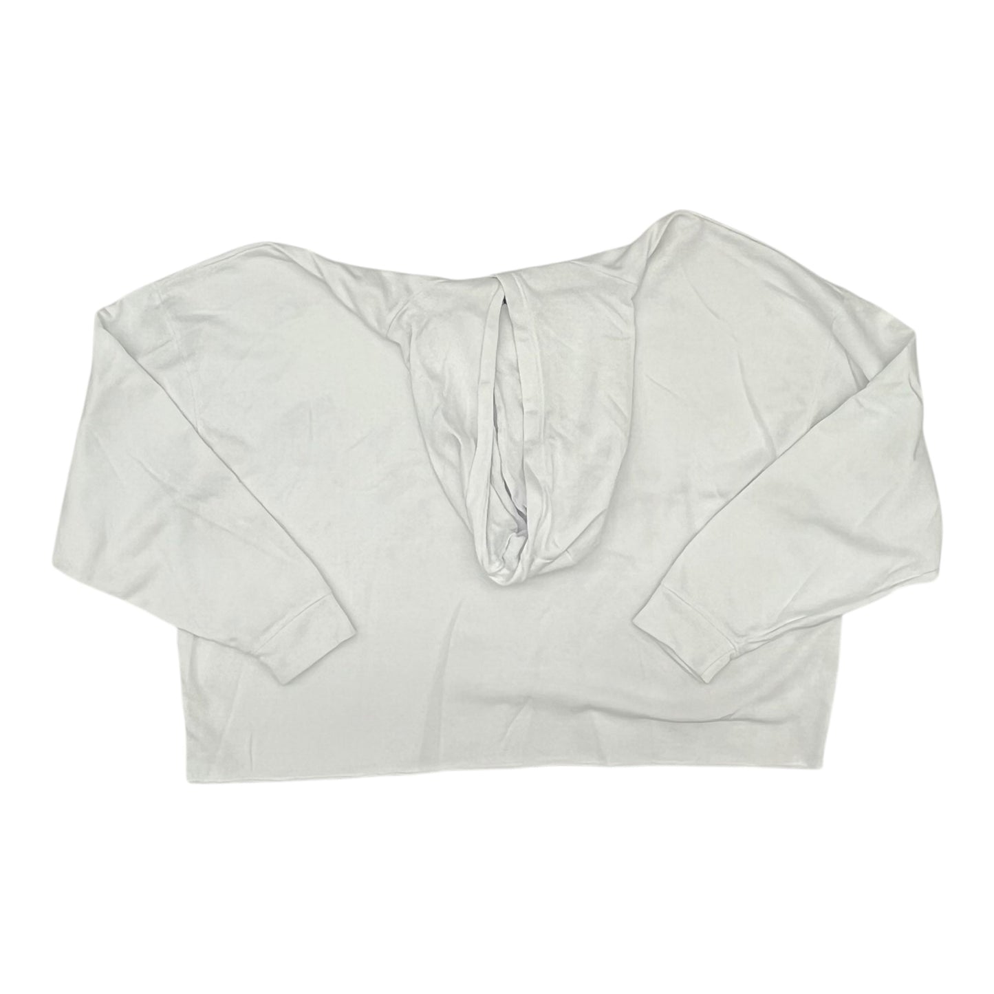 Athletic Sweatshirt Hoodie By Under Armour In White, Size:Xl