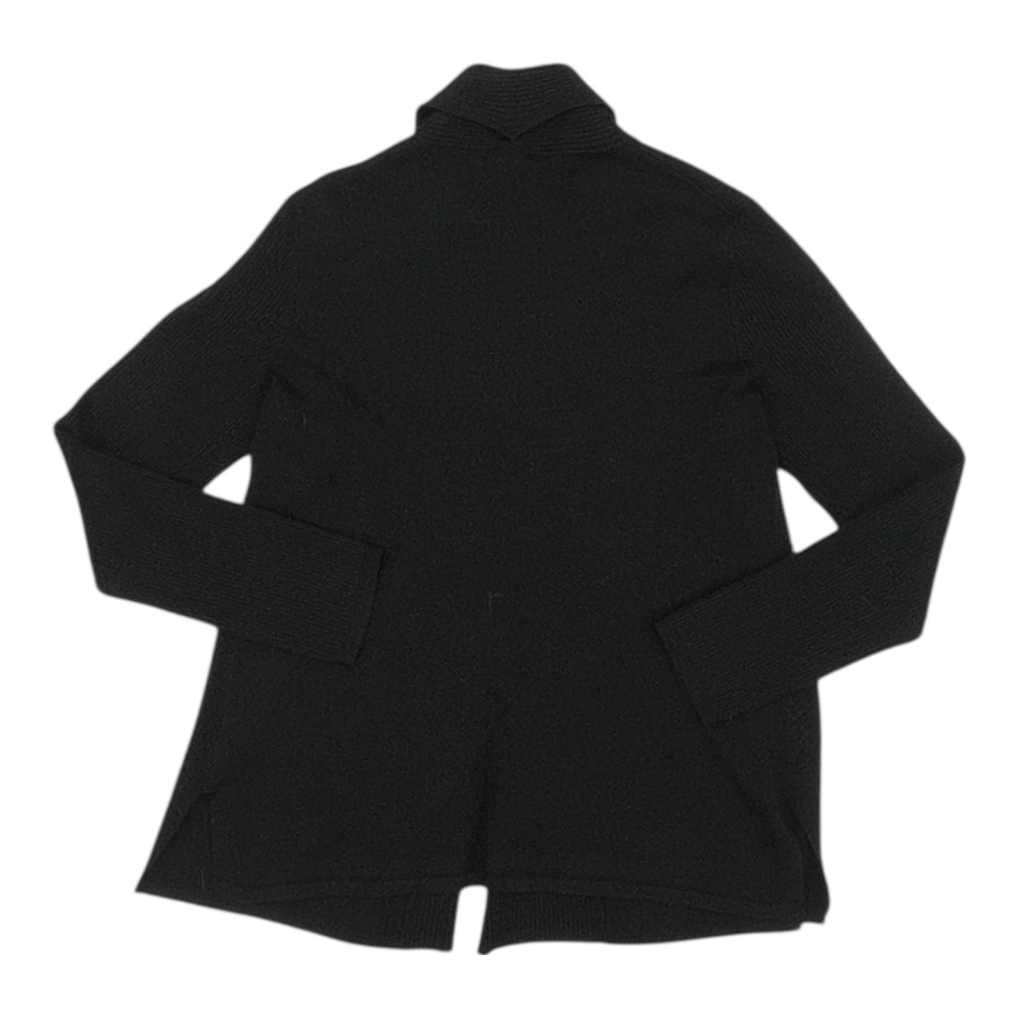 Sweater Cardigan By Cable And Gauge In Black, Size:L