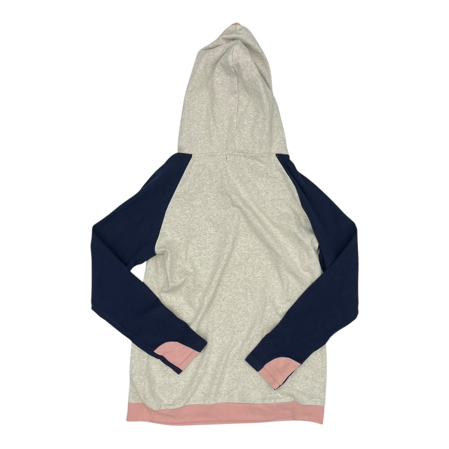 Sweatshirt Hoodie By Clothes Mentor In Cream, Size:Xl