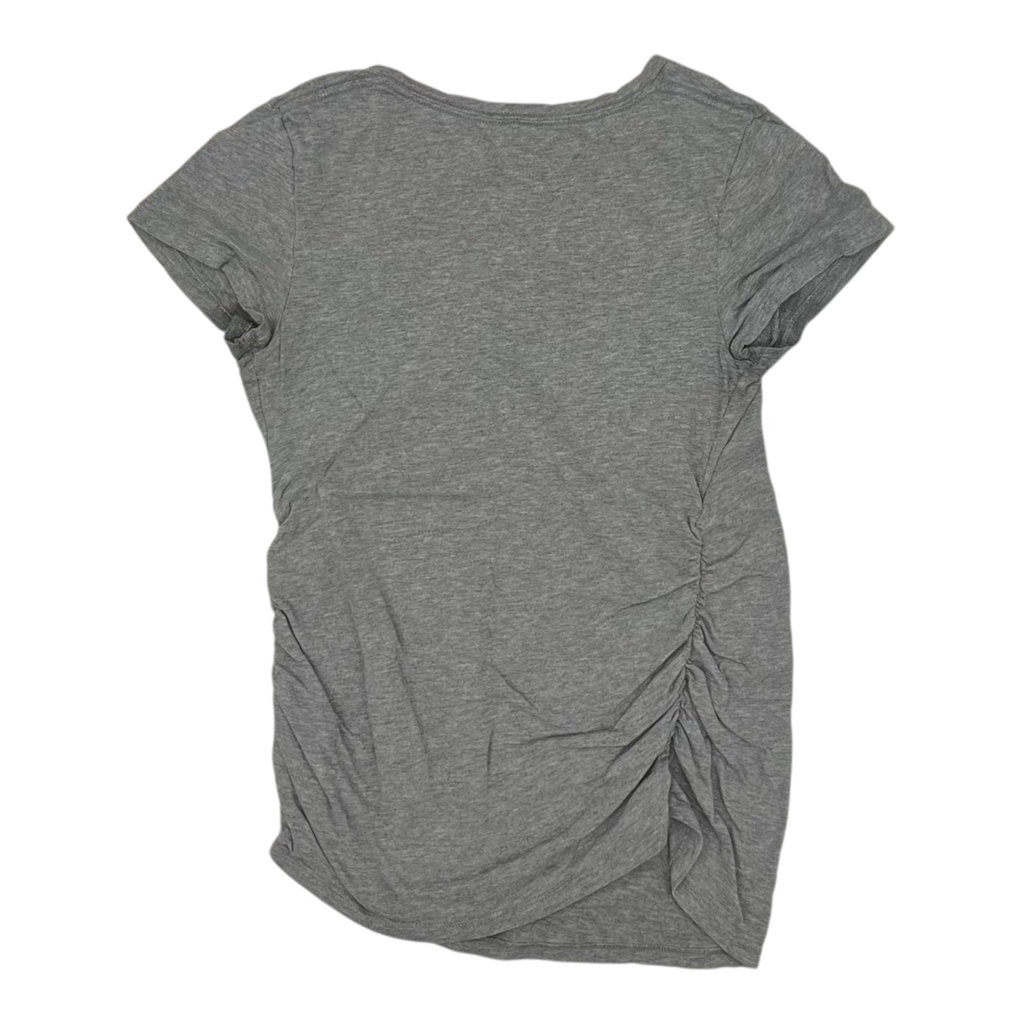 Mat Top Ss By Isabel Maternity In Grey, Size:S