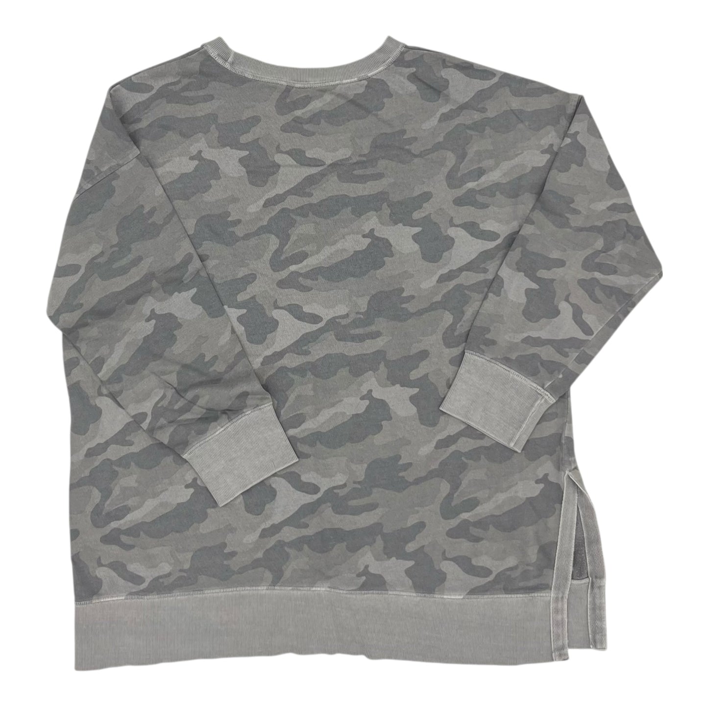 Sweatshirt Crewneck By Old Navy In Grey, Size:L