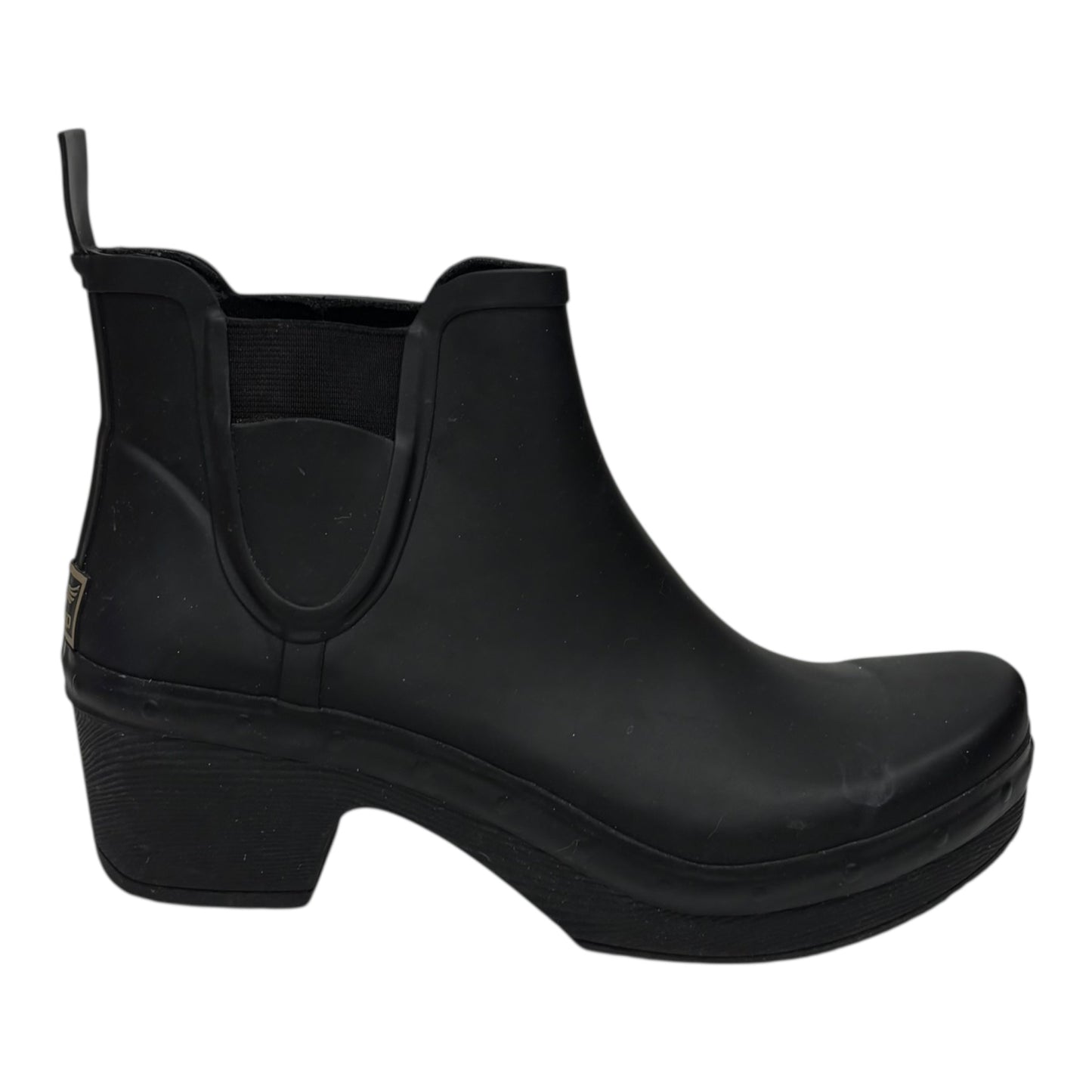 Boots Ankle Heels By Dansko In Black, Size:7.5