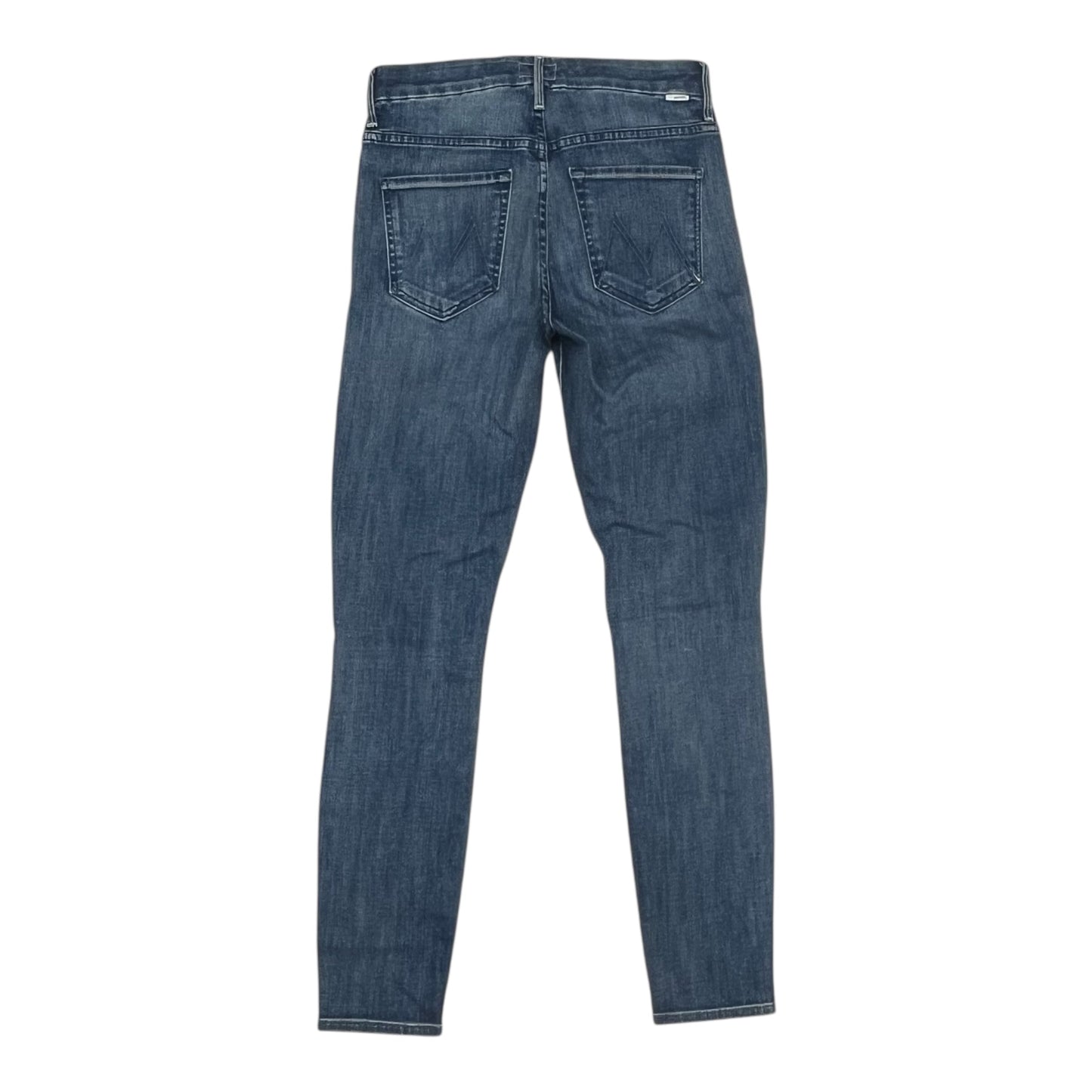 Jeans Skinny By Mother In Blue Denim, Size:2