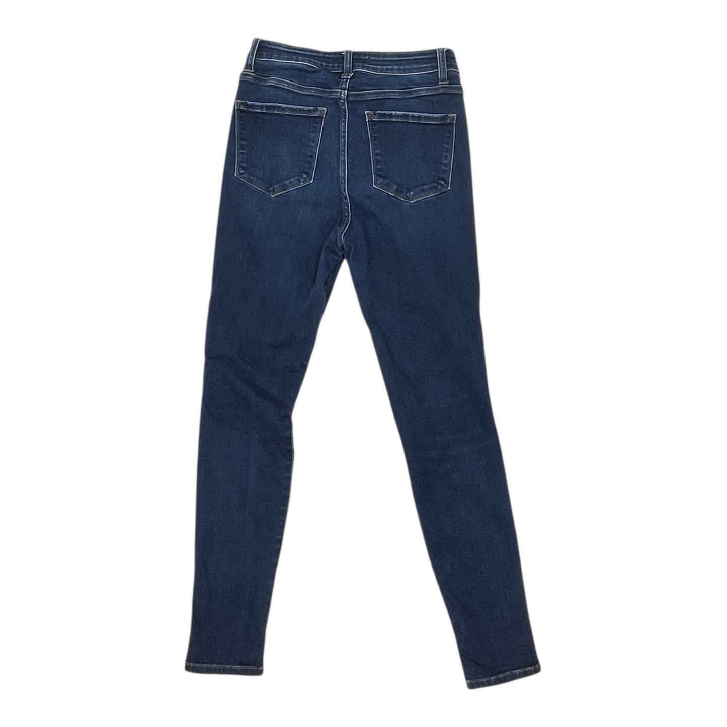 Jeans Straight By Flying Monkey In Blue Denim, Size:8