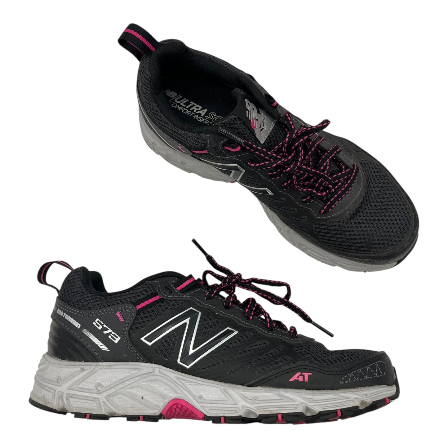 Shoes Athletic By New Balance In Black & Pink, Size:8.5